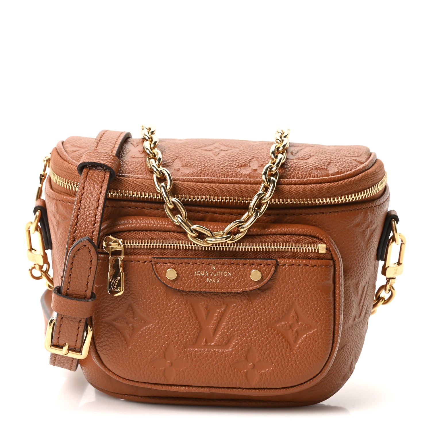 Louis Vuitton Empreinte Mini Bumbag Cognac 1823895 – FASHIONPHILE
