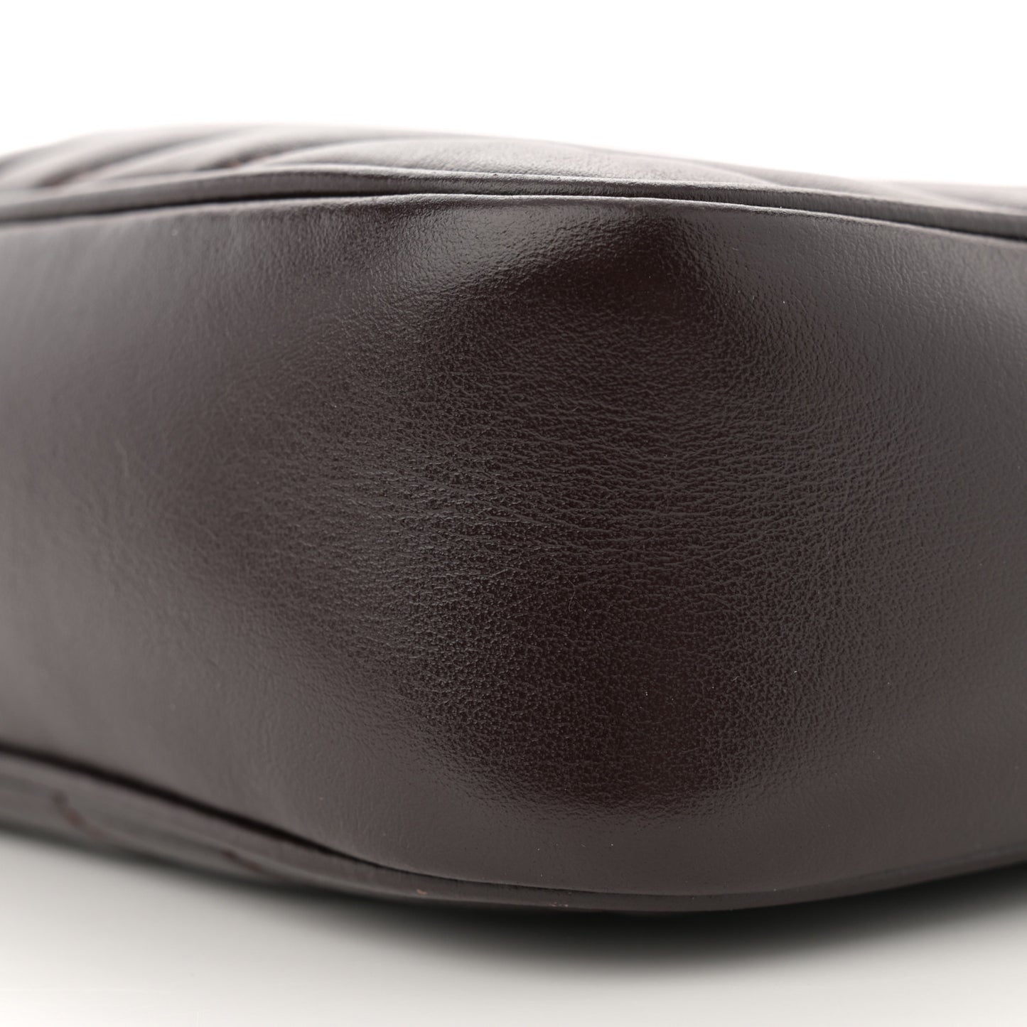 Calfskin Matelasse Monogram Lou Camera Bag Dark Legion Red