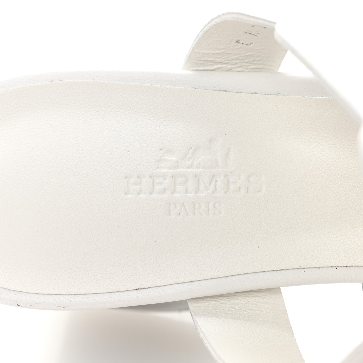 Nappa Gaby 60 Sandal 37.5 White