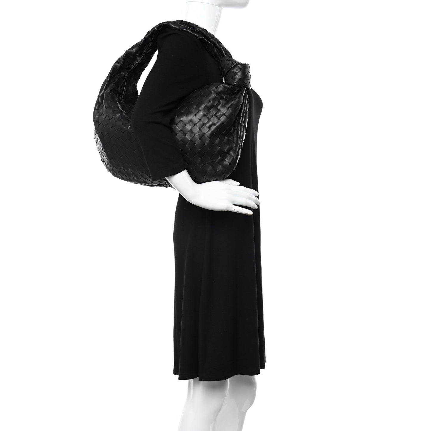 Nappa Intrecciato Small Jodie Black