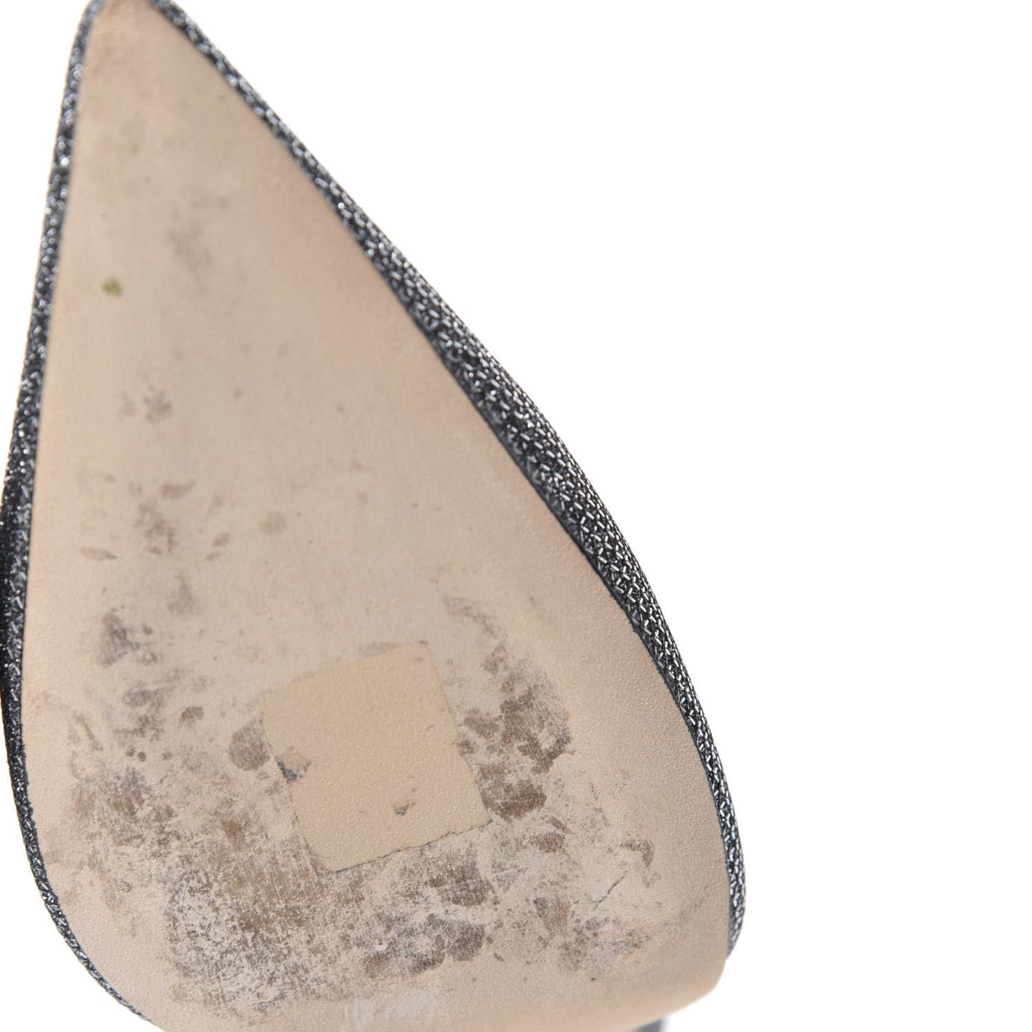 Glitter Pointy Toe Romy 100 Pumps 39 Anthracite