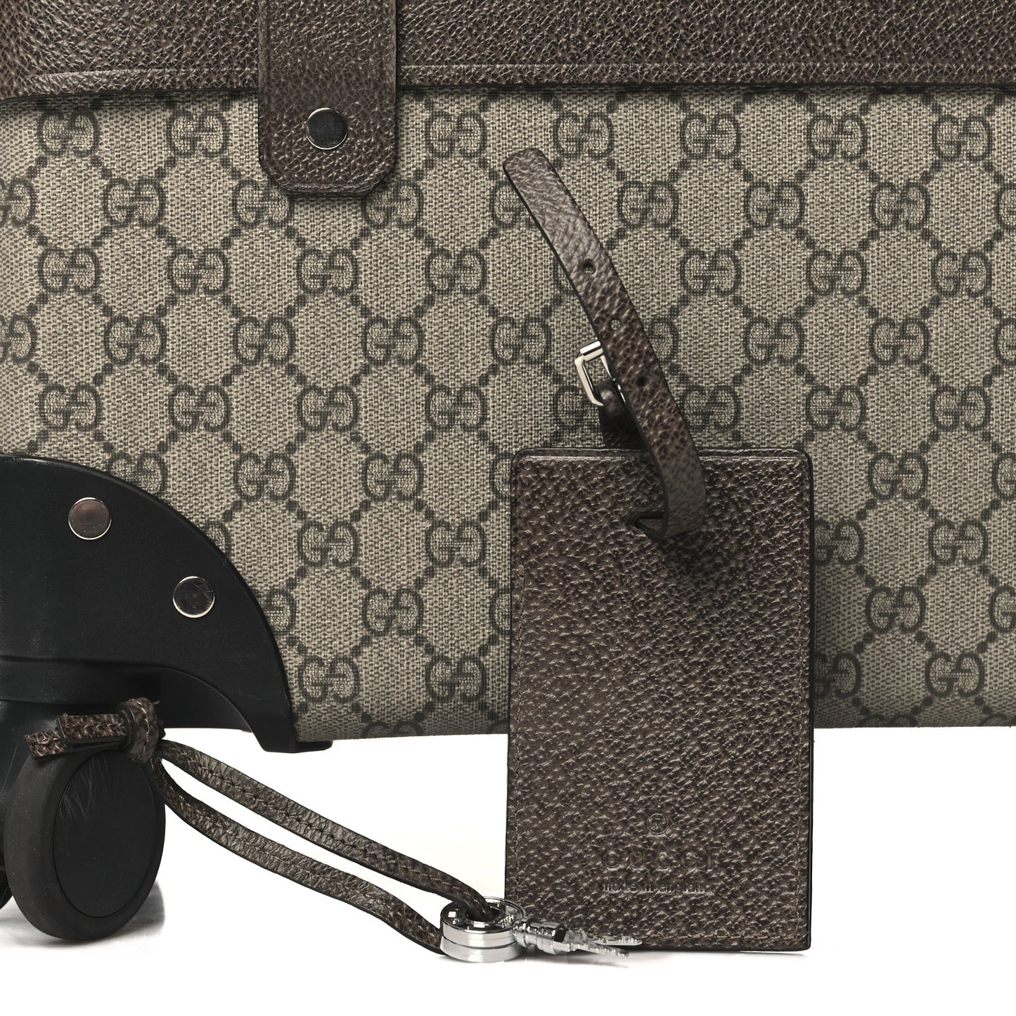 Supreme Monogram Globe-Trotter Carry-On Brown