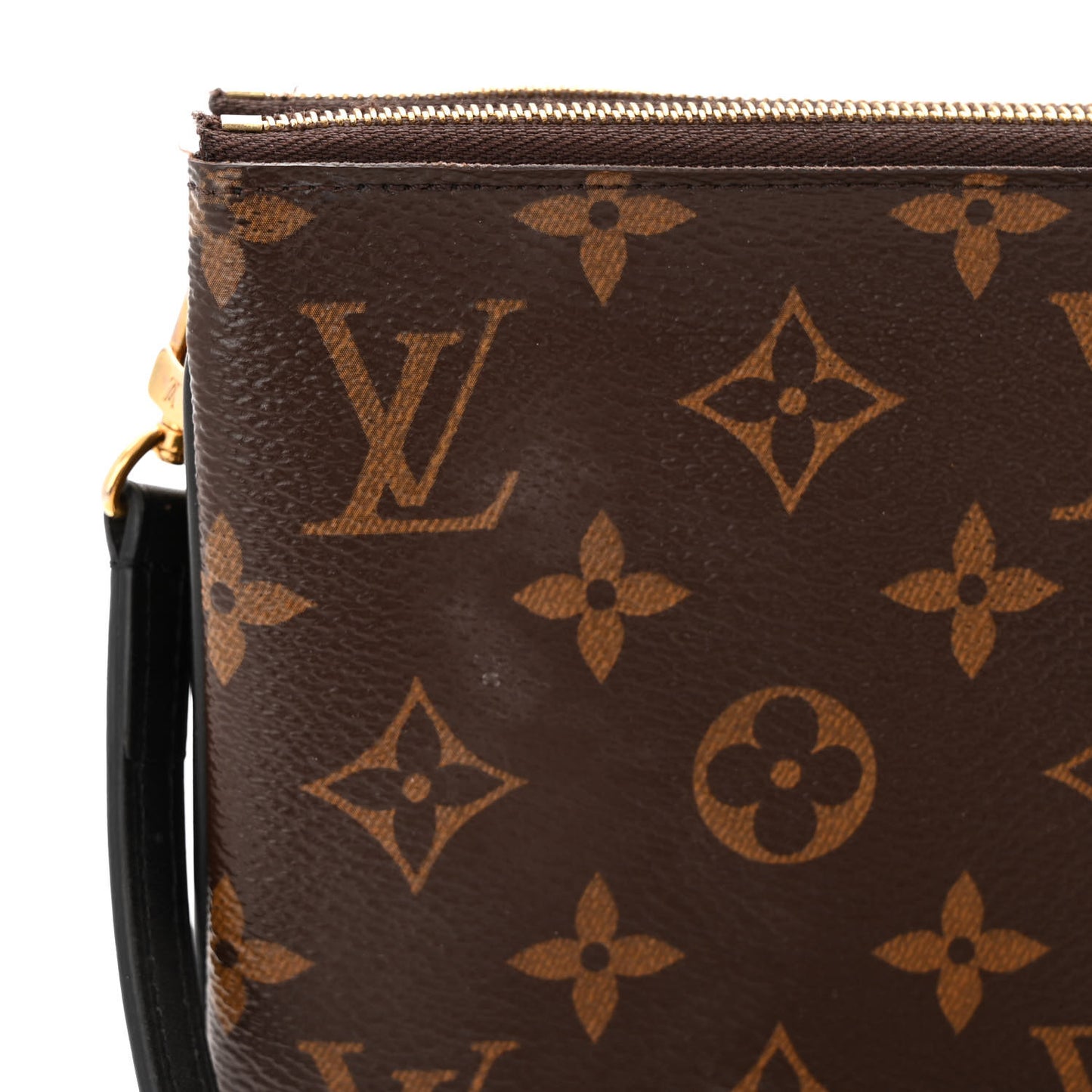 Reverse Monogram Giant Double Zip Pochette