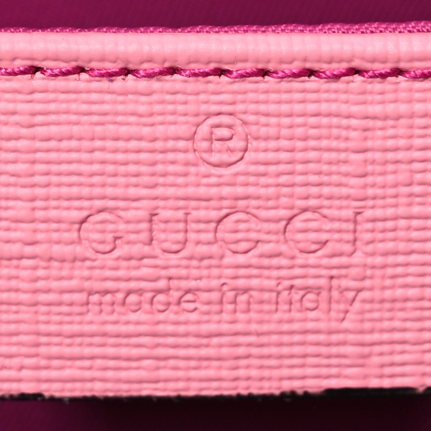 GG Supreme Monogram 3-D Strawberry Childrens Tote Beige Ebony Lotus Pink Fuxia Emerald