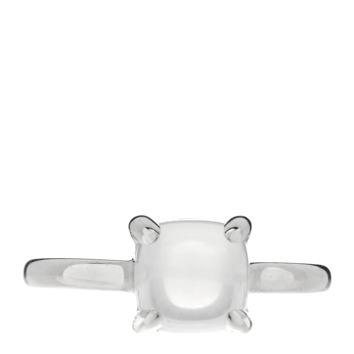 Sterling Silver Rose Quartz 7mm Paloma's Sugar Stacks Ring 52 6