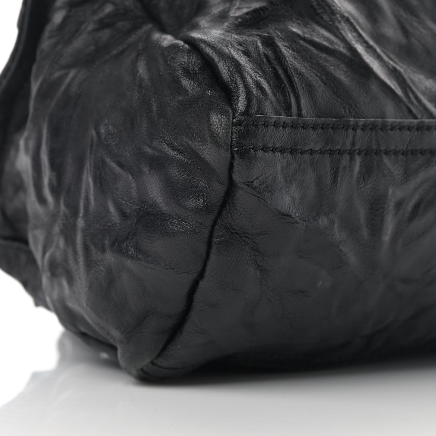 Tumbled Sheepskin Mini Pandora Black