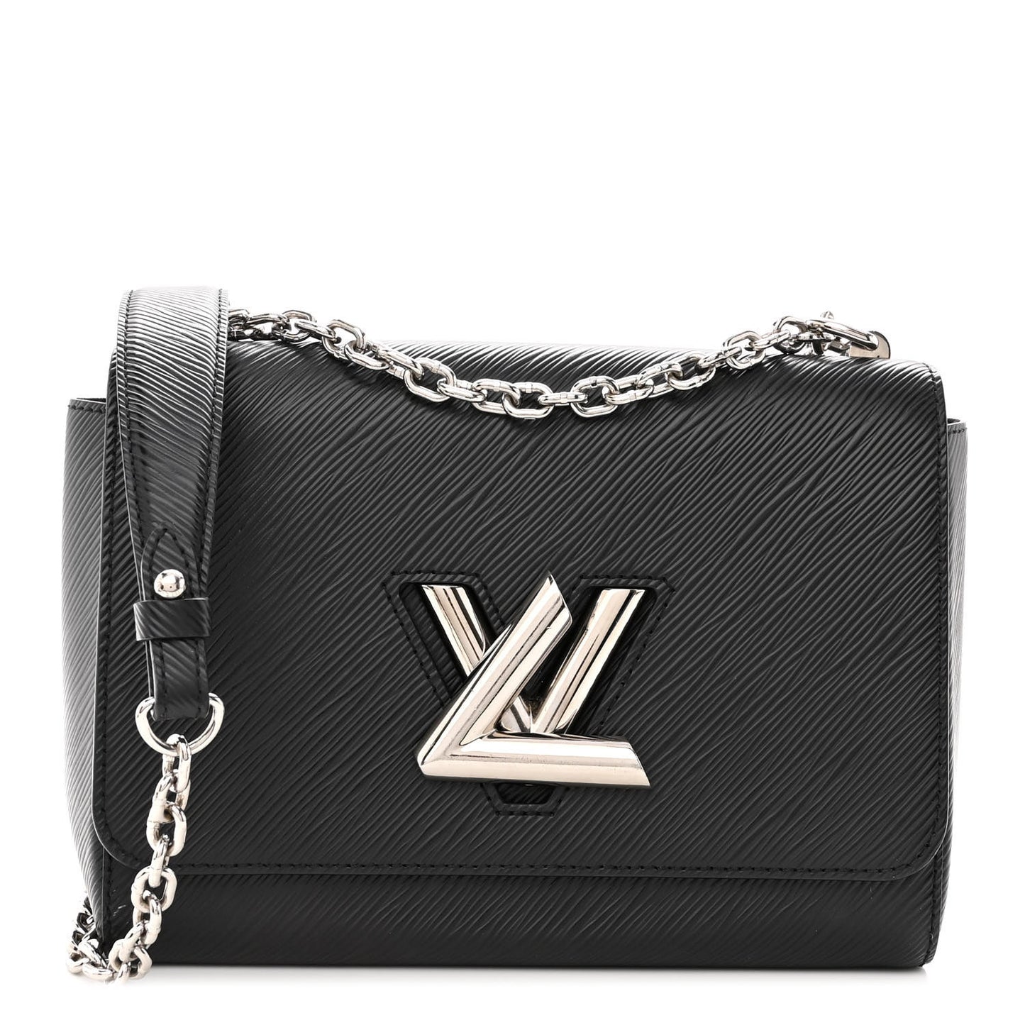 Epi Twist Shoulder Bag MM Black