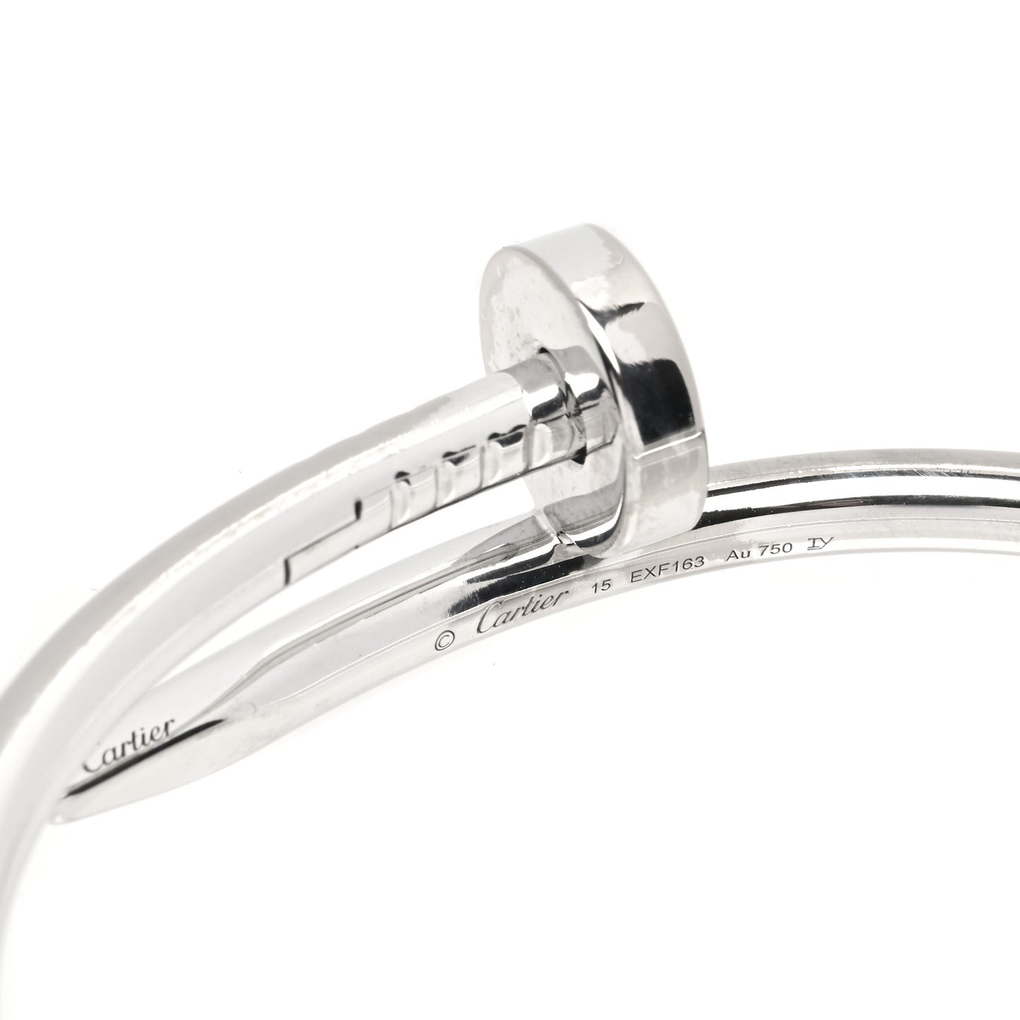 18K White Gold Juste Un Clou Bracelet 15