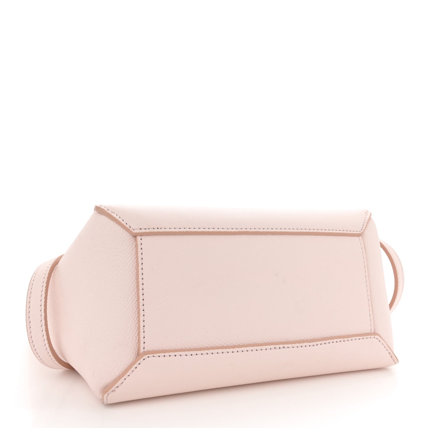 Grained Calfskin Nano Belt Bag Pale Pink