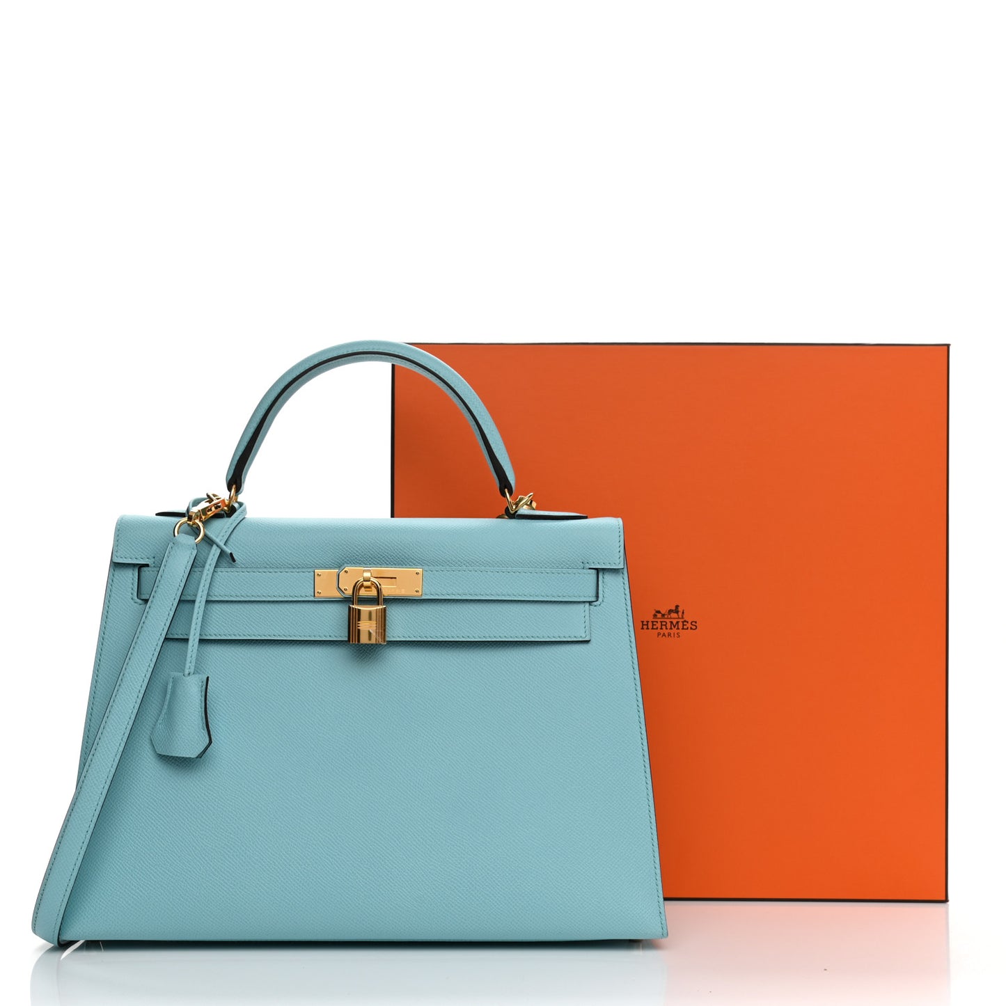 Epsom Kelly Sellier 32 Bleu Atoll