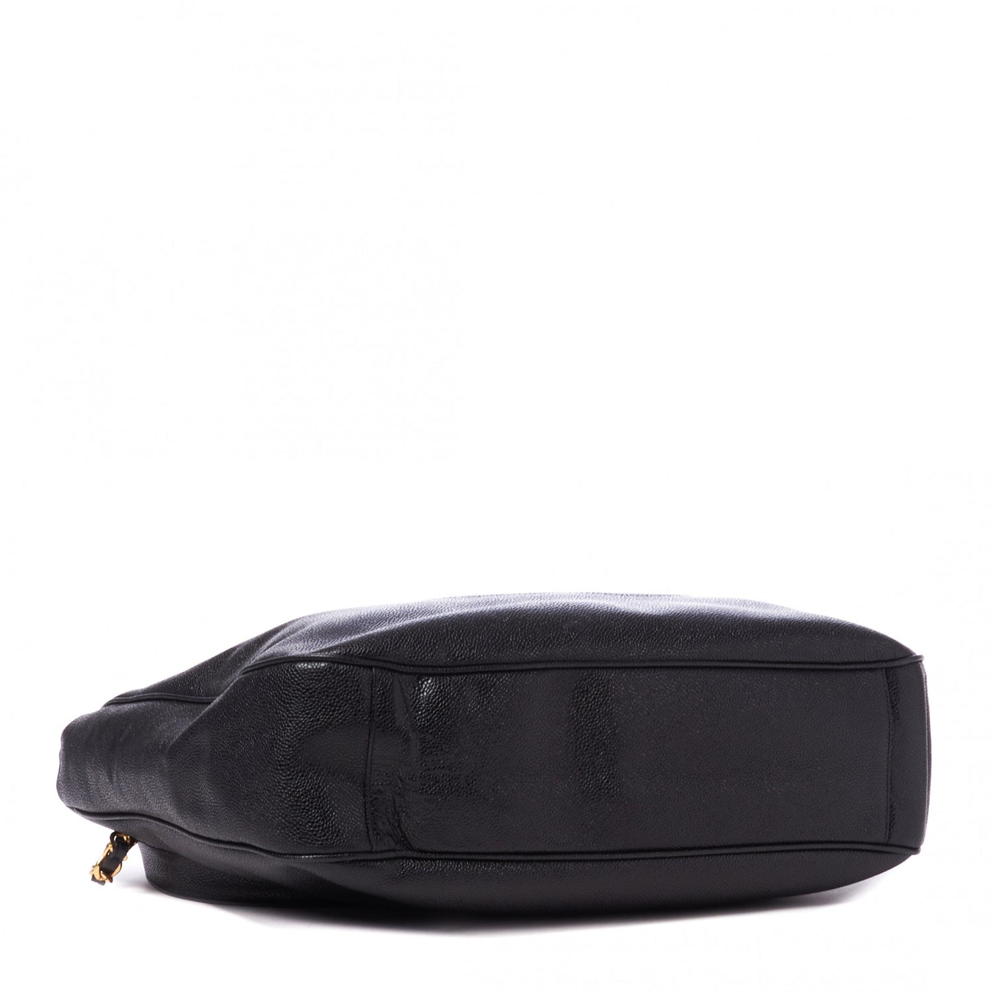 Caviar Large CC Shoulder Bag Black
