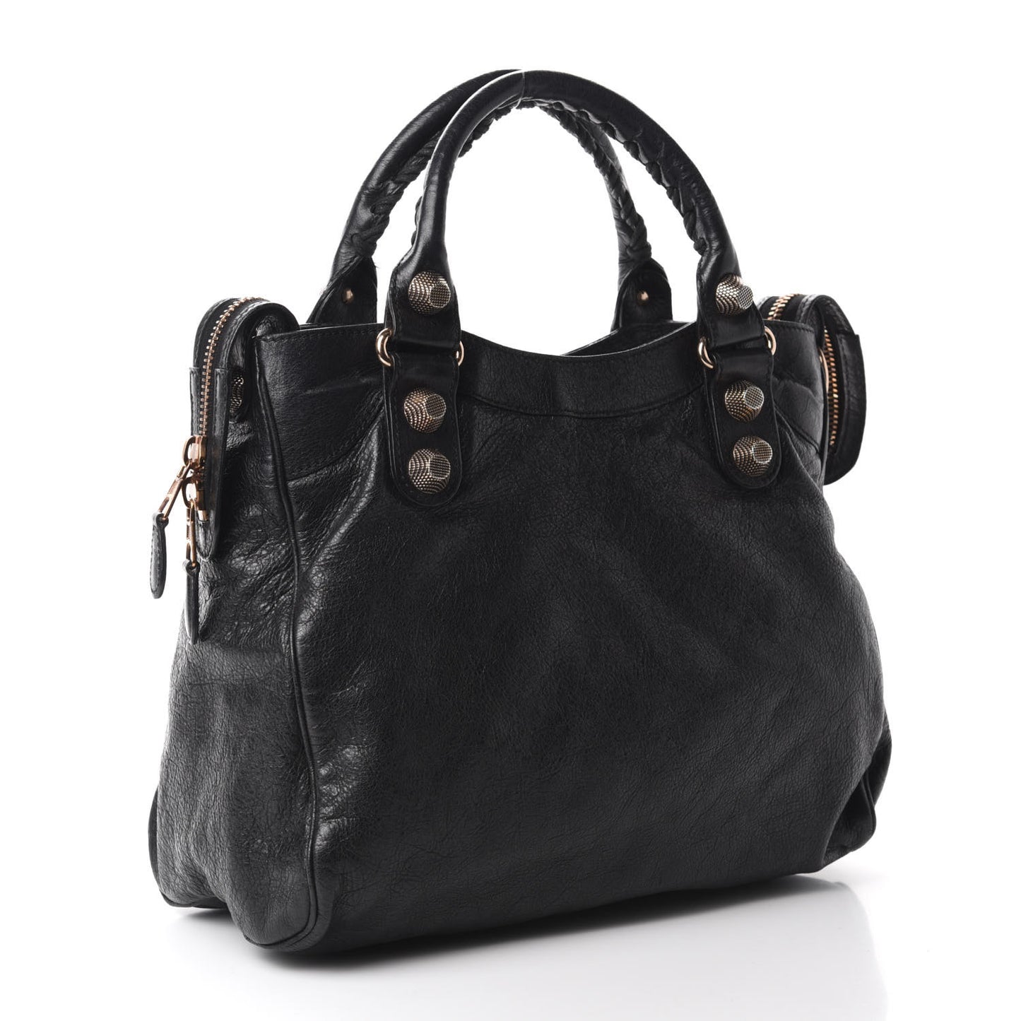 Agneau Giant 21 Rose Gold Hardware Velo Black