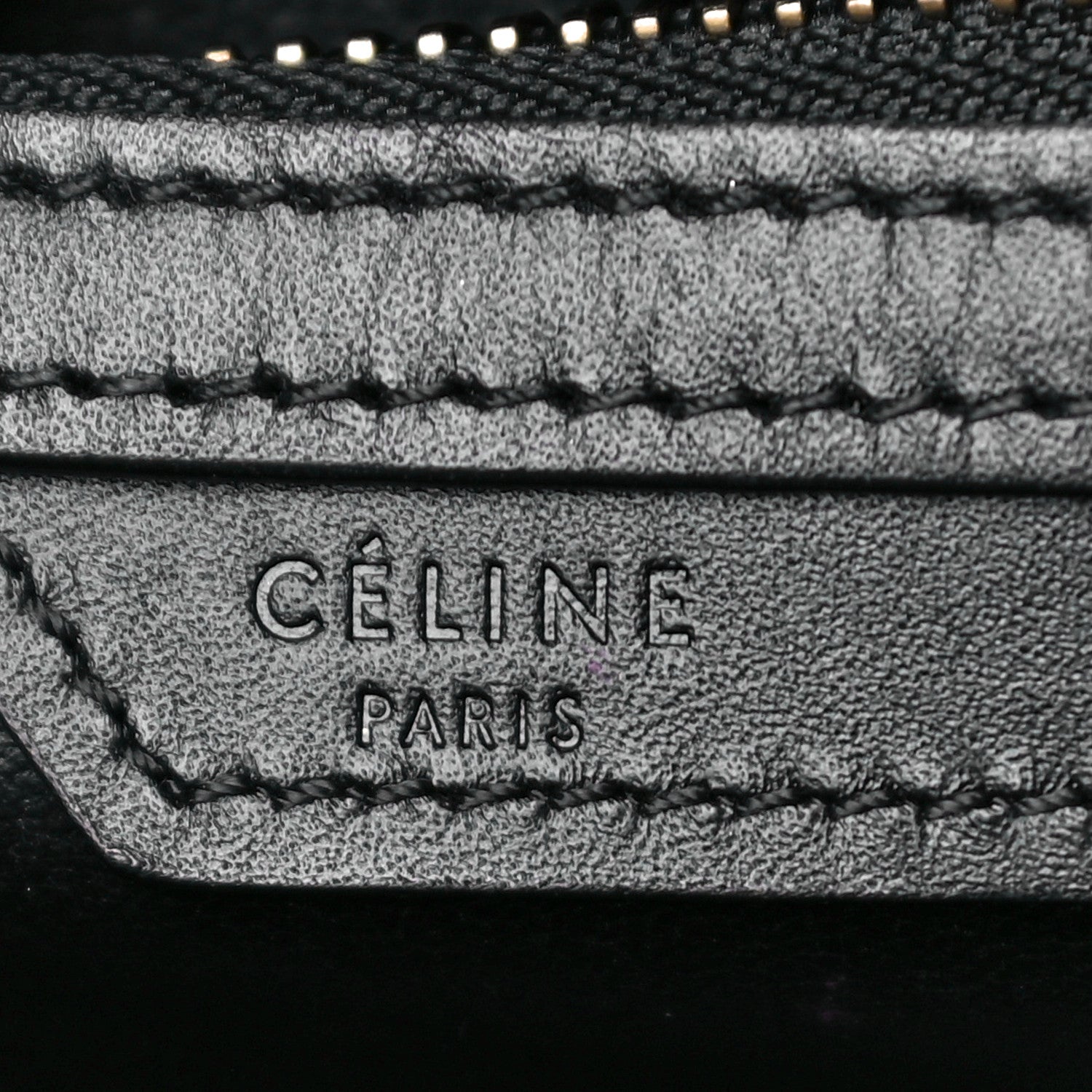 Celine Baby Grained Calfskin Nubuck Micro Tri-Color Luggage Corn 5 of 9