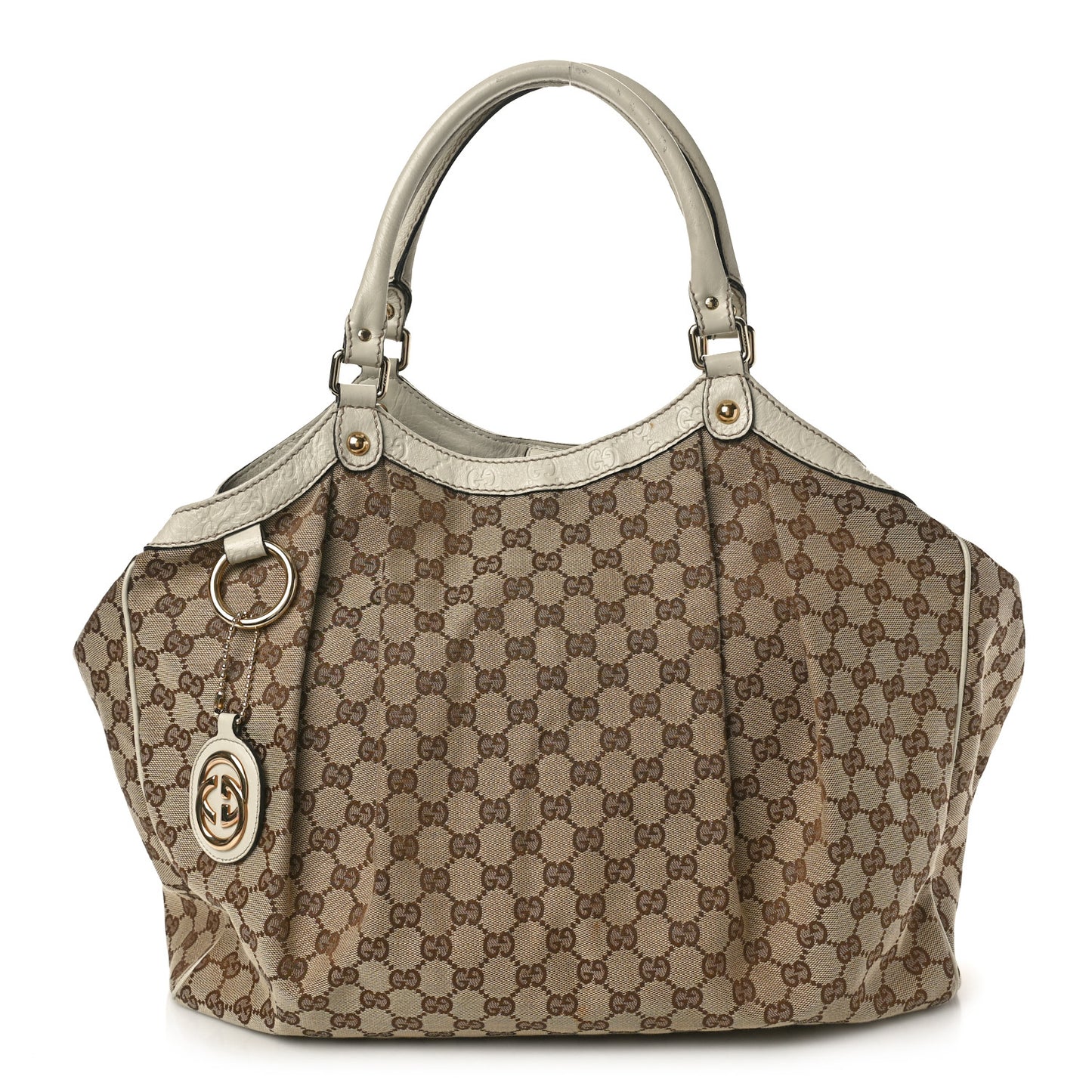 Monogram Large Sukey Tote Beige