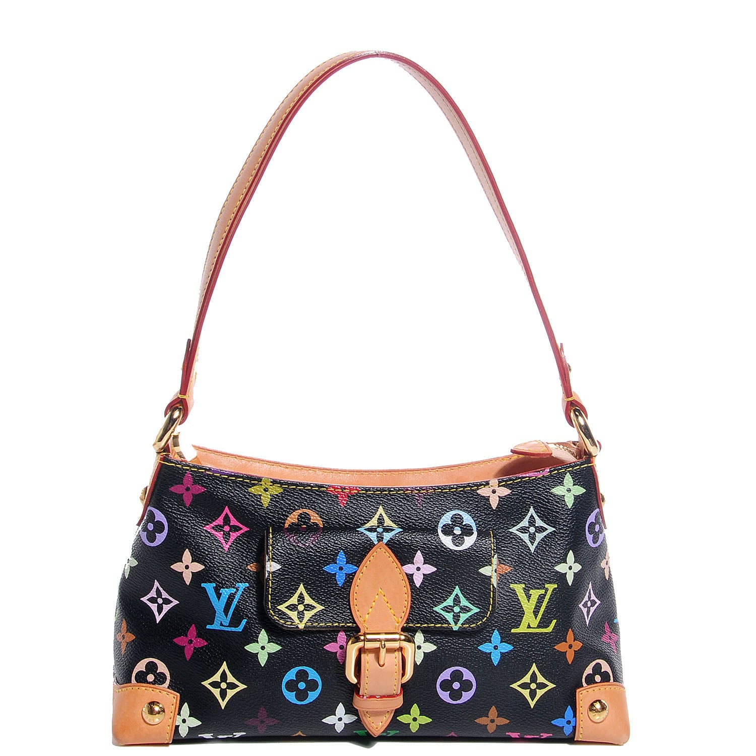 Louis Vuitton Monogram Multicolor Eliza Black 88616 – FASHIONPHILE