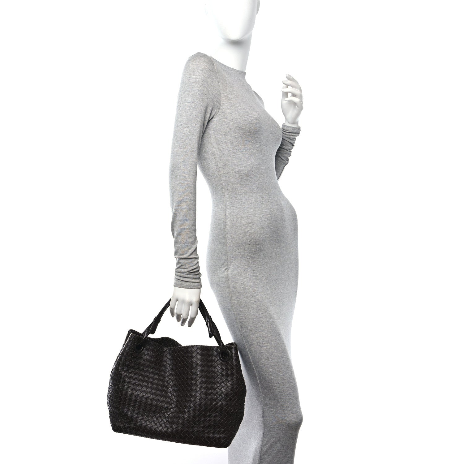 Bottega Veneta Nappa Intrecciato Garda Bag Ebano 2 of 11