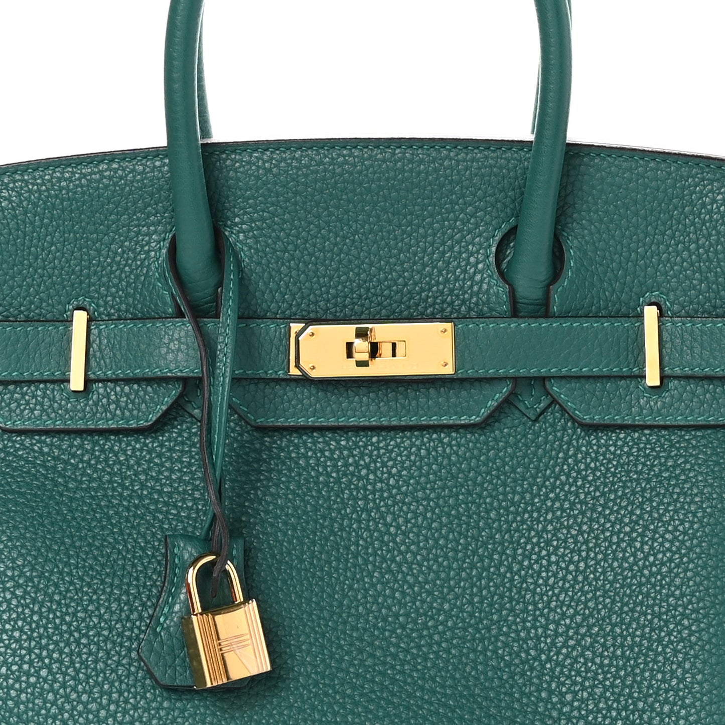 Taurillon Clemence Birkin 30 Malachite