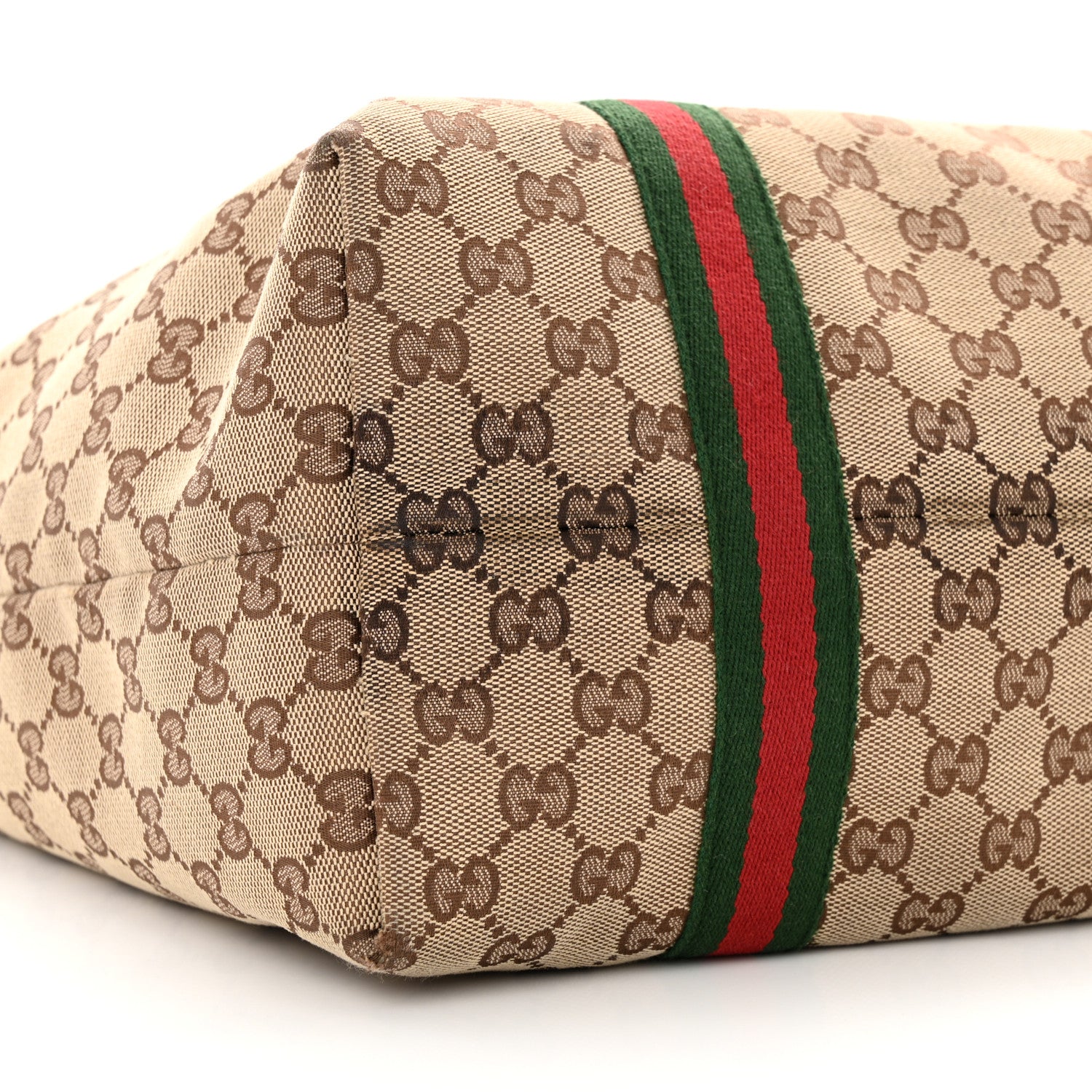 Gucci Monogram Large Jolicoeur Tote Brown 9 of 23