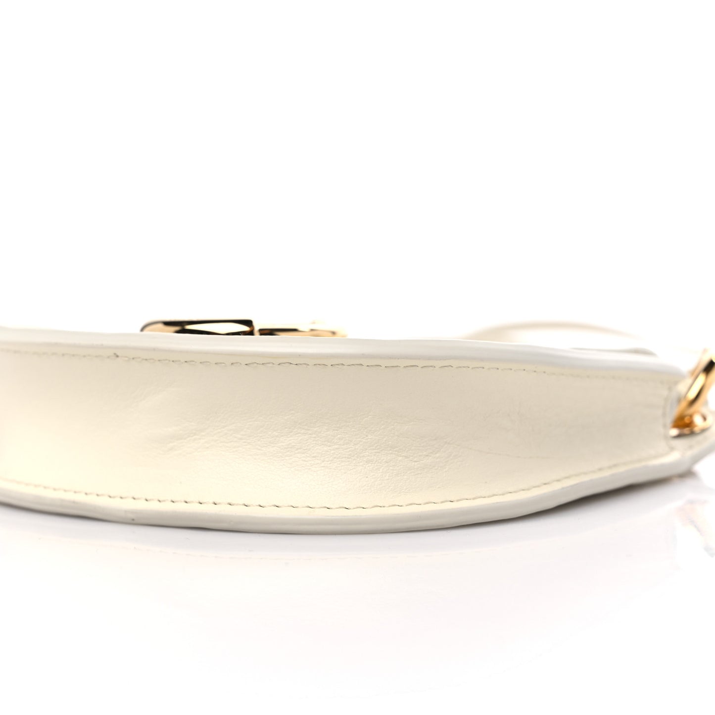 Calfskin Tess Mini Crossbody Bag Natural White