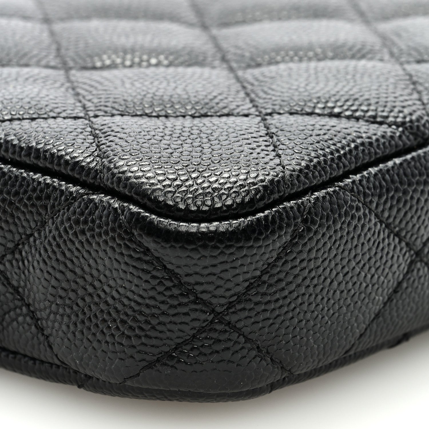 Chanel Caviar Quilted Small Clutch With Chain Black 11 of 12