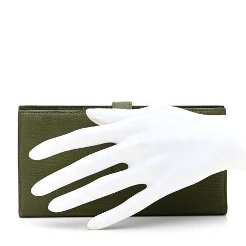Chevre Mysore Bearn Gusset Wallet Canopee