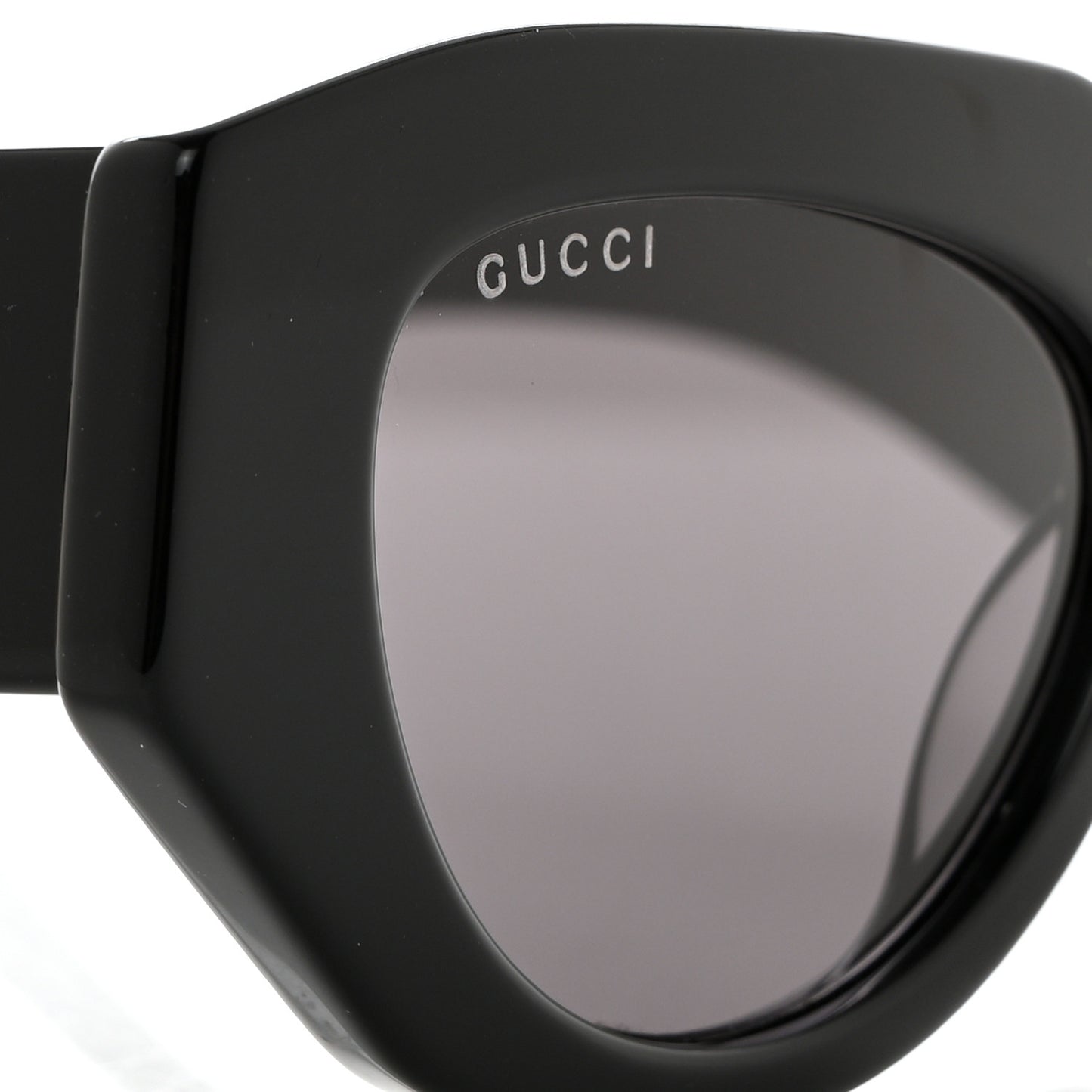 Acetate Cat Eye Sunglasses GG1421S Black