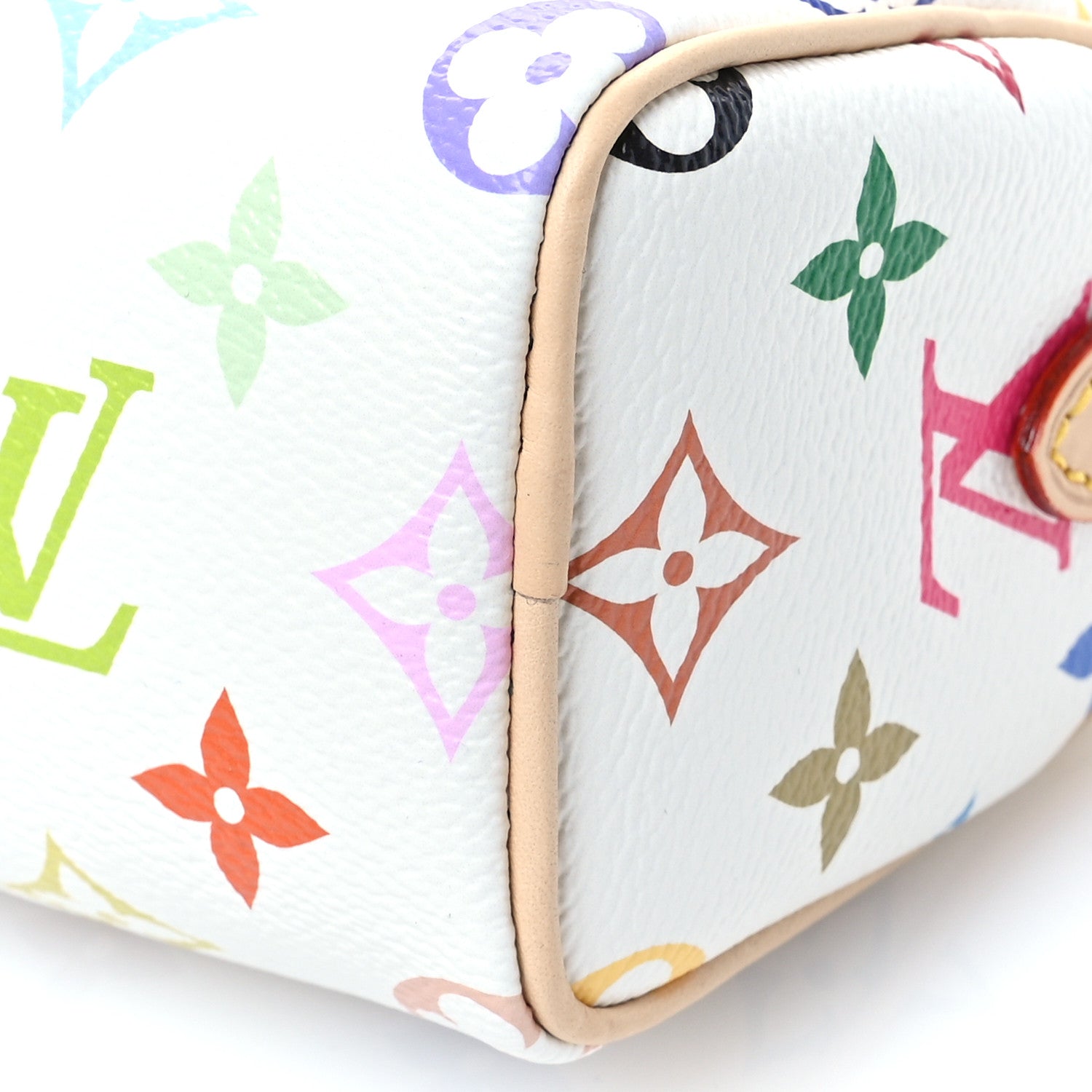 Louis Vuitton LV X TM Monogram Multicolor Nano Speedy White 9 of 9