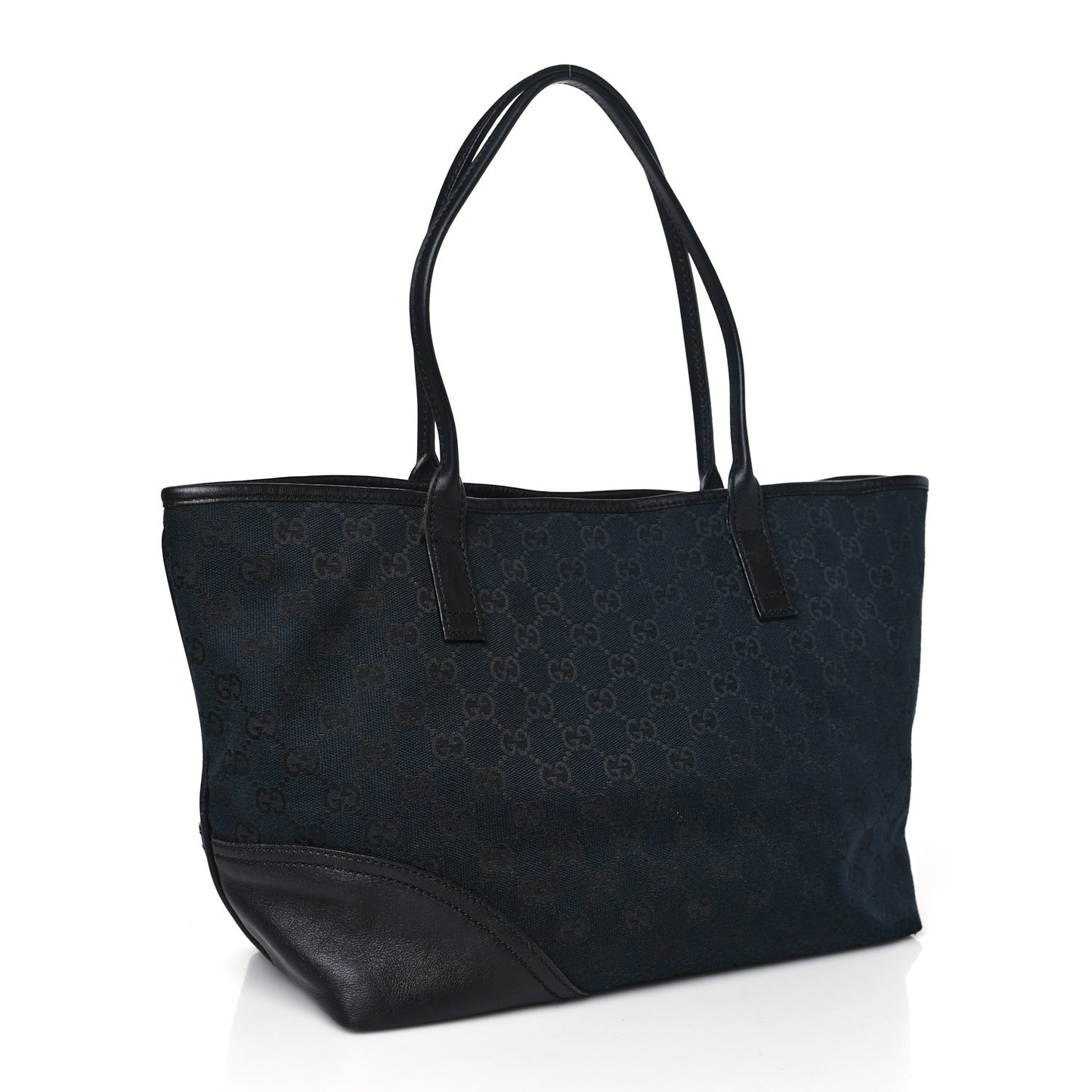 Monogram Medium New Britt Tote Black