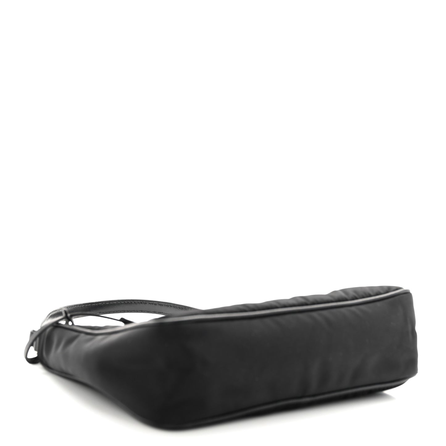 Tessuto Nylon Saffiano Mini Re-Edition 2005 Bag Black