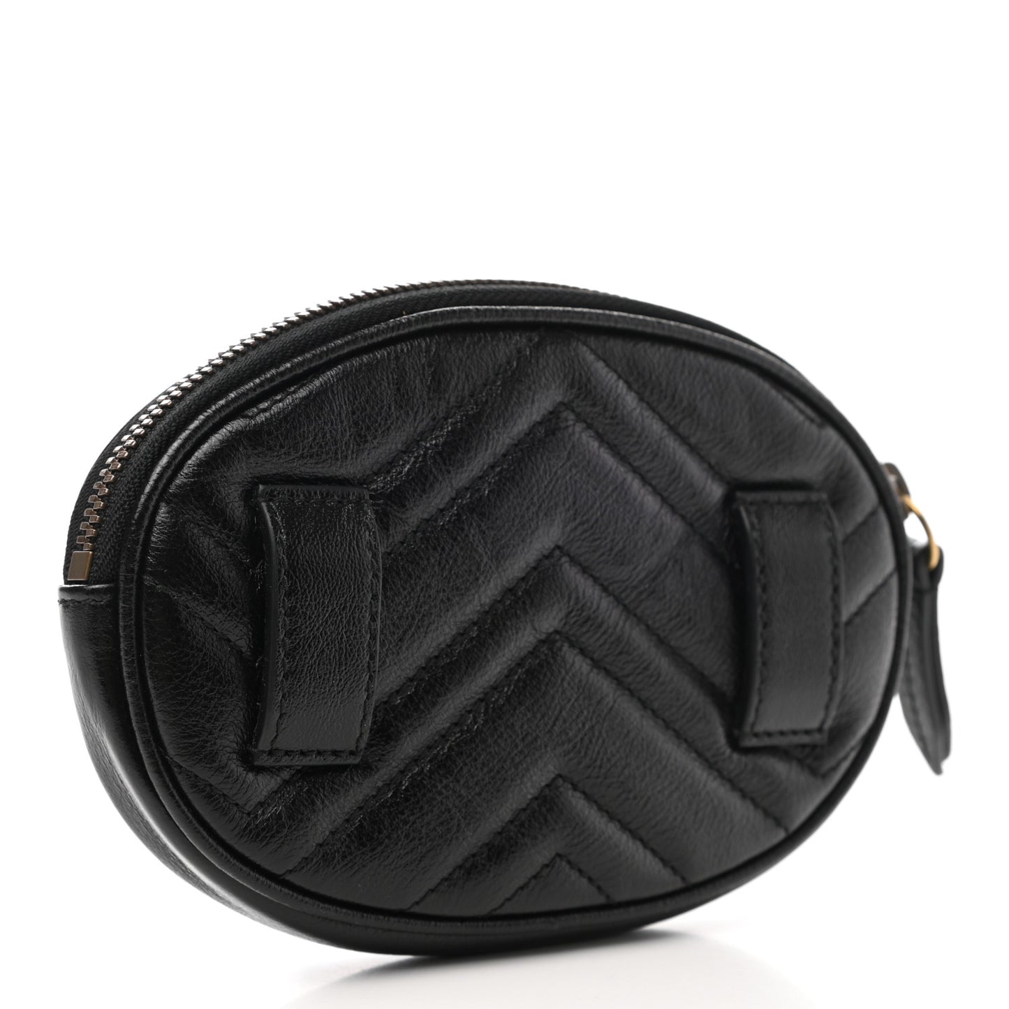 Calfskin Matelasse GG Marmont 2.0 Multi Belt Bag Pouch Black