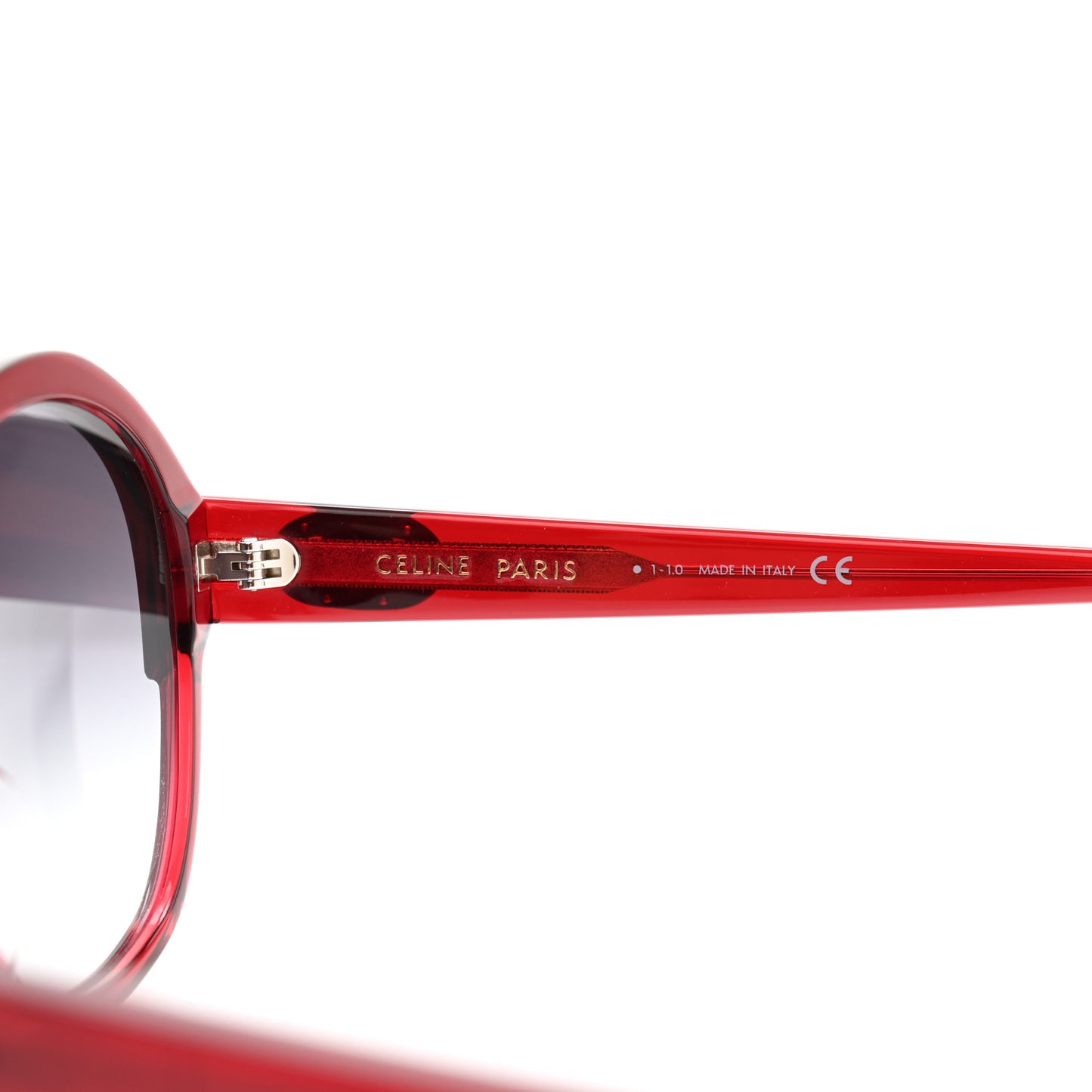 Acetate Maillon Triomphe Sunglasses CL40154I Burgundy