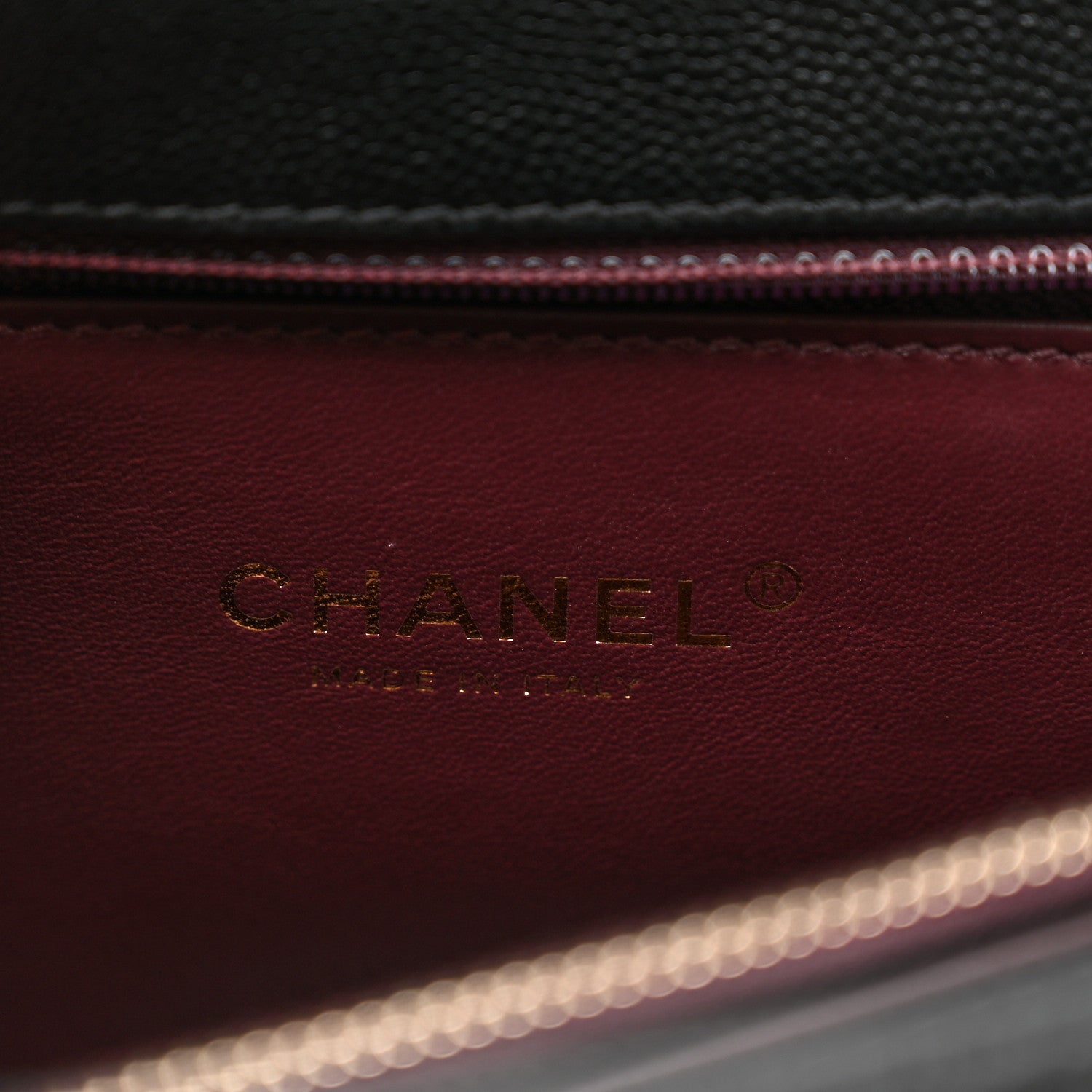 Chanel Caviar Quilted Small Coco Handle Flap Black 7 of 10