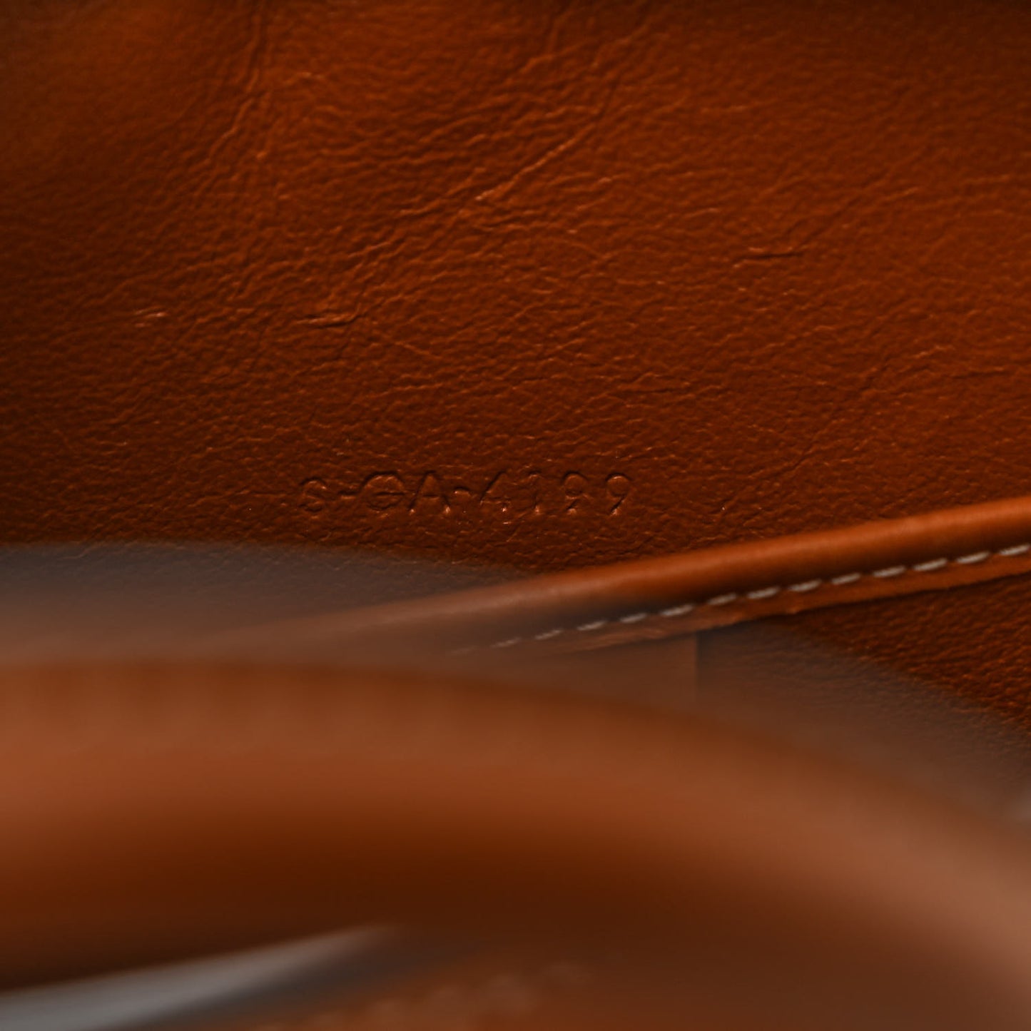 Textile Smooth Calfskin Nano Luggage Tan White
