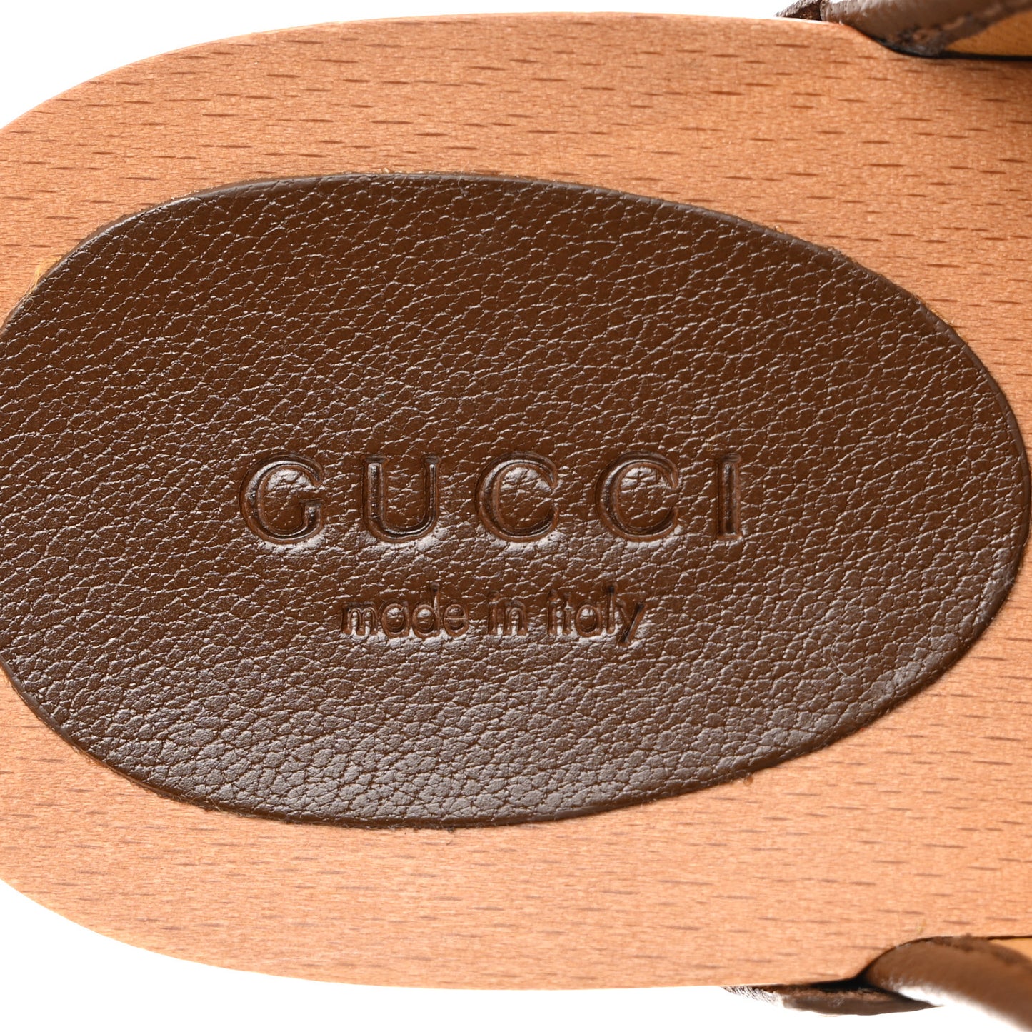 Monogram Goatskin Horsebit Clog Mules 36.5 Beige Ebony Brown Sugar