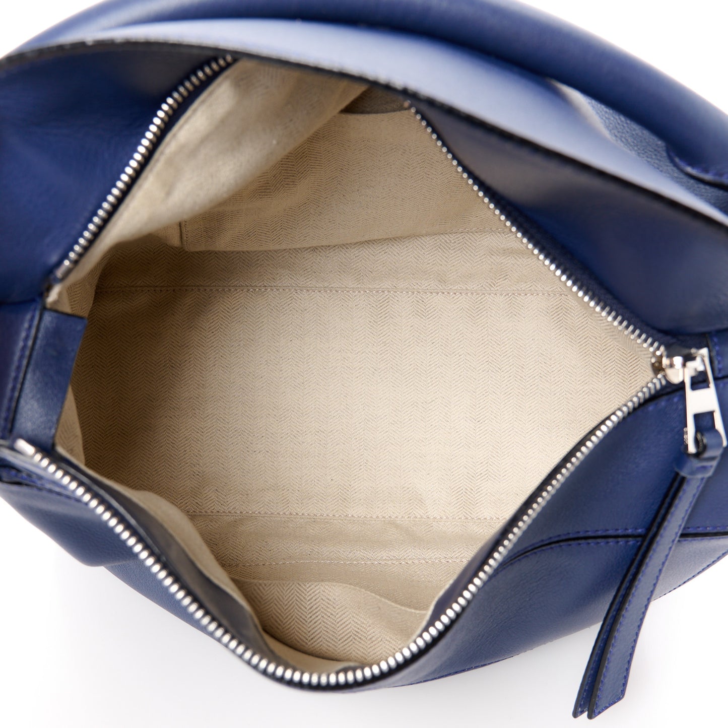 Calfskin Medium Puzzle Bag Marine
