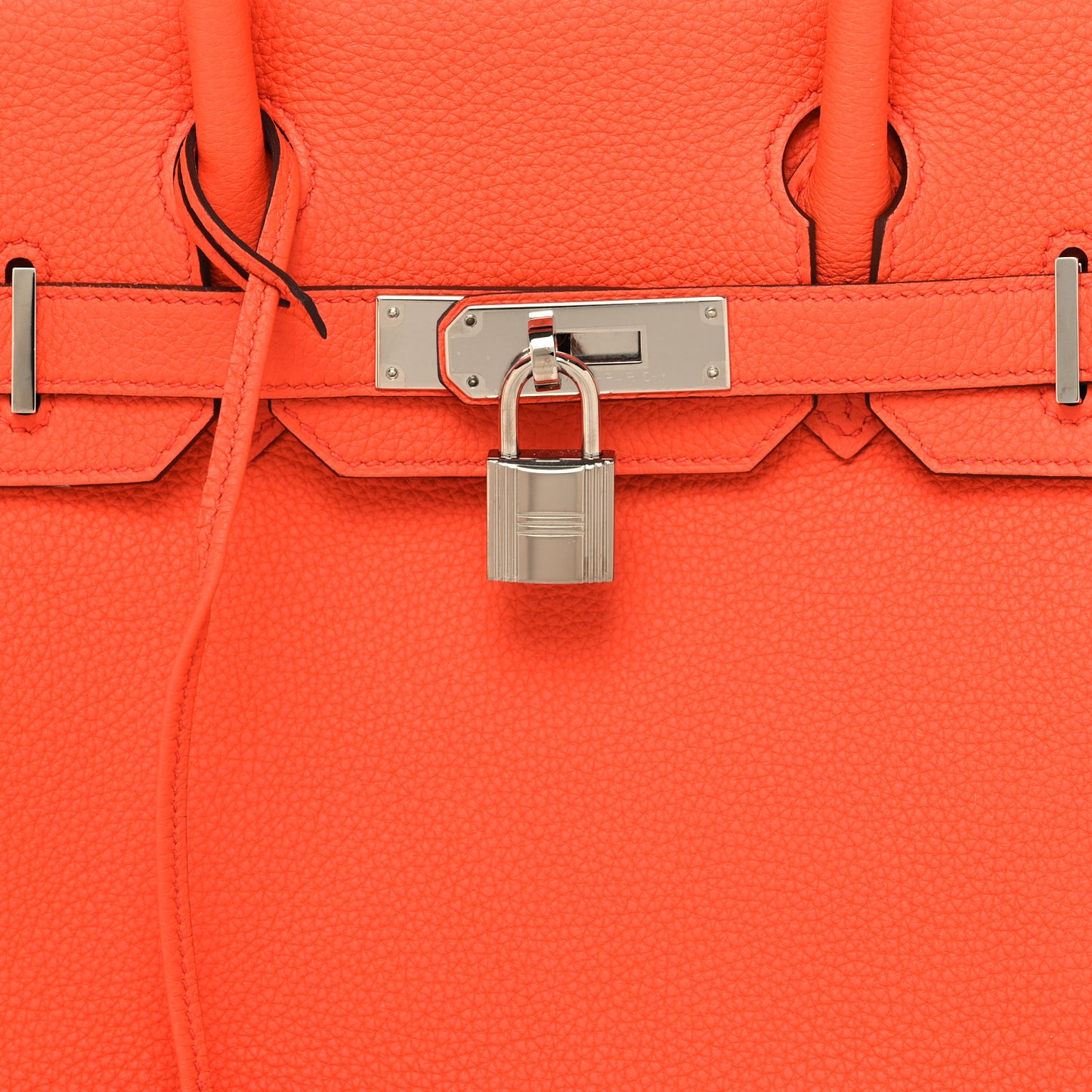 Togo Birkin 30 Orange Poppy