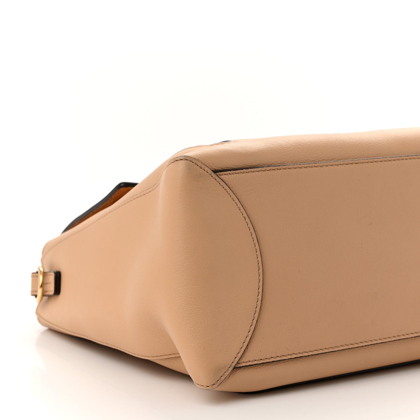 Calfskin Medium Faye Day Shoulder Bag Blush Nude