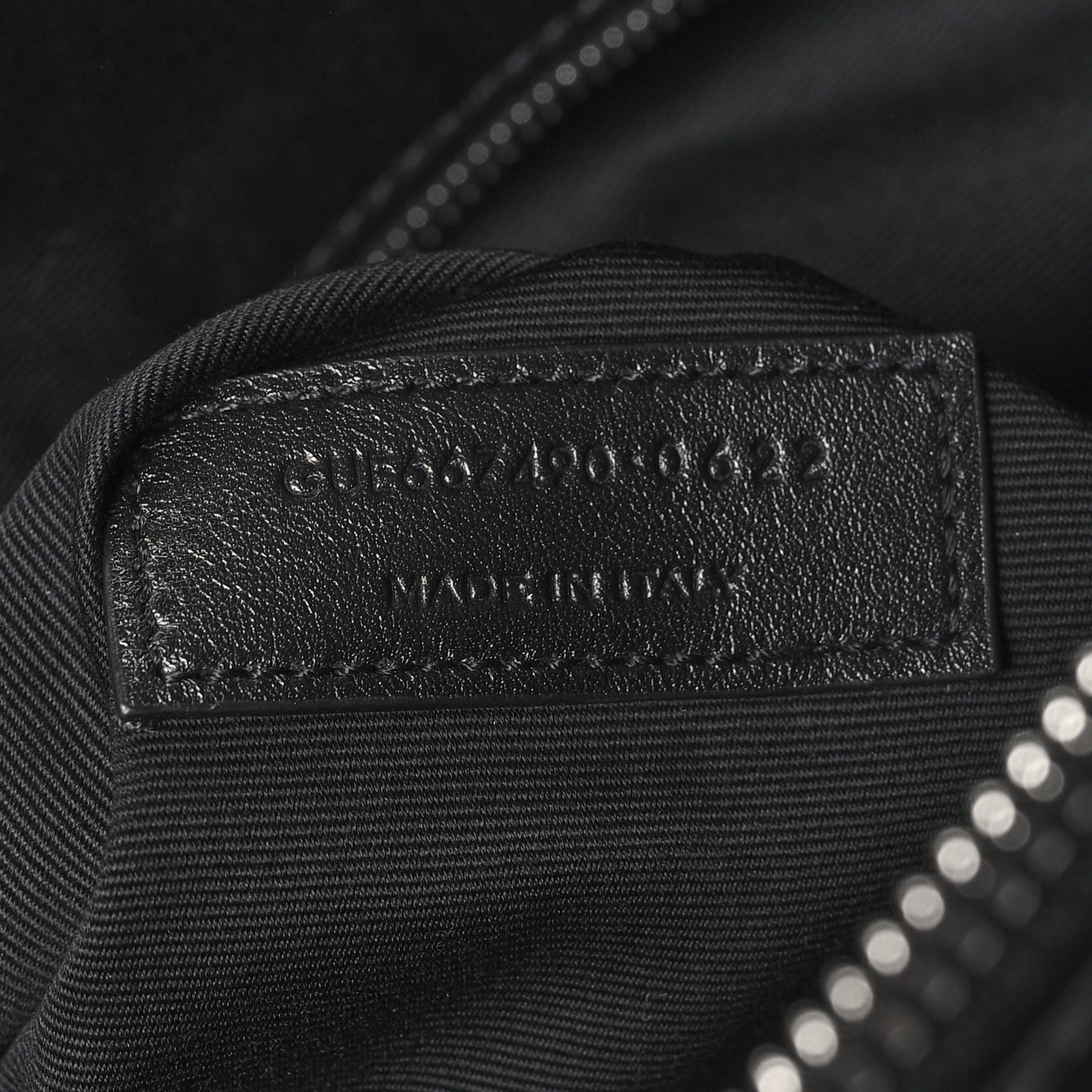 Patent Sac Homme Shoulder Bag Black