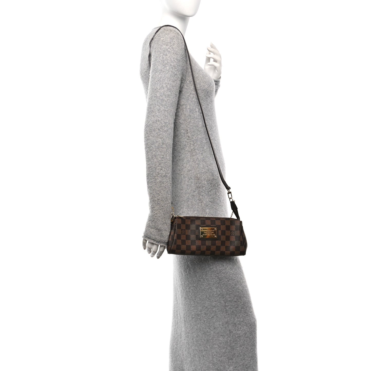 Damier Ebene Eva Clutch