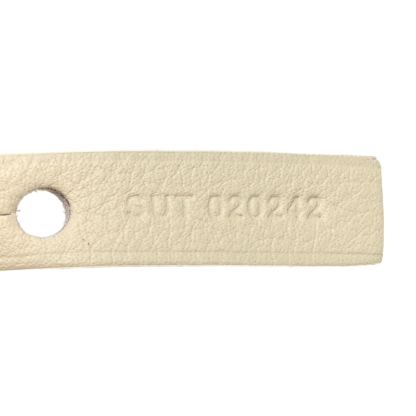 Goyardine Embroidered Seahorse Reversible Anjou PM Sand