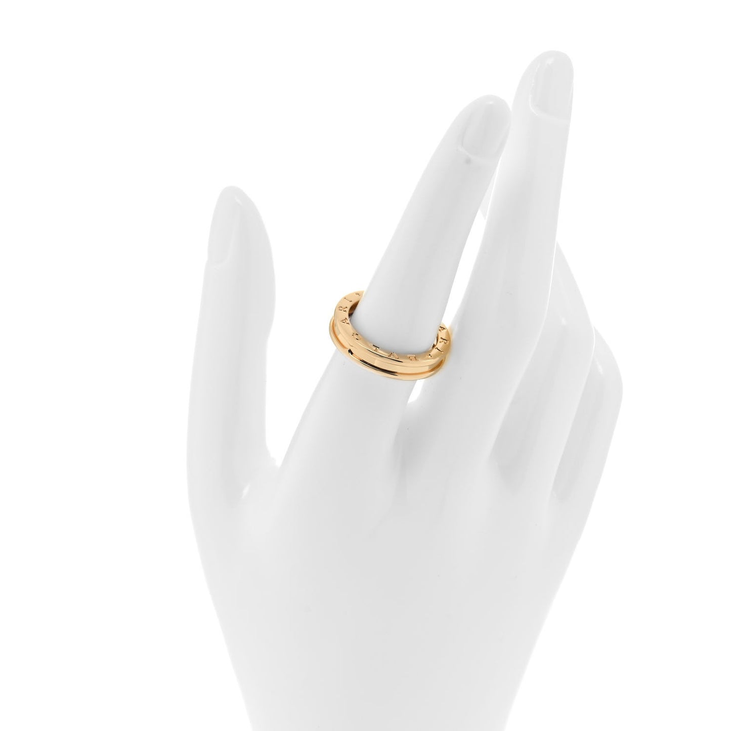 18K Yellow Gold B.Zero1 One-Band Ring 57 8