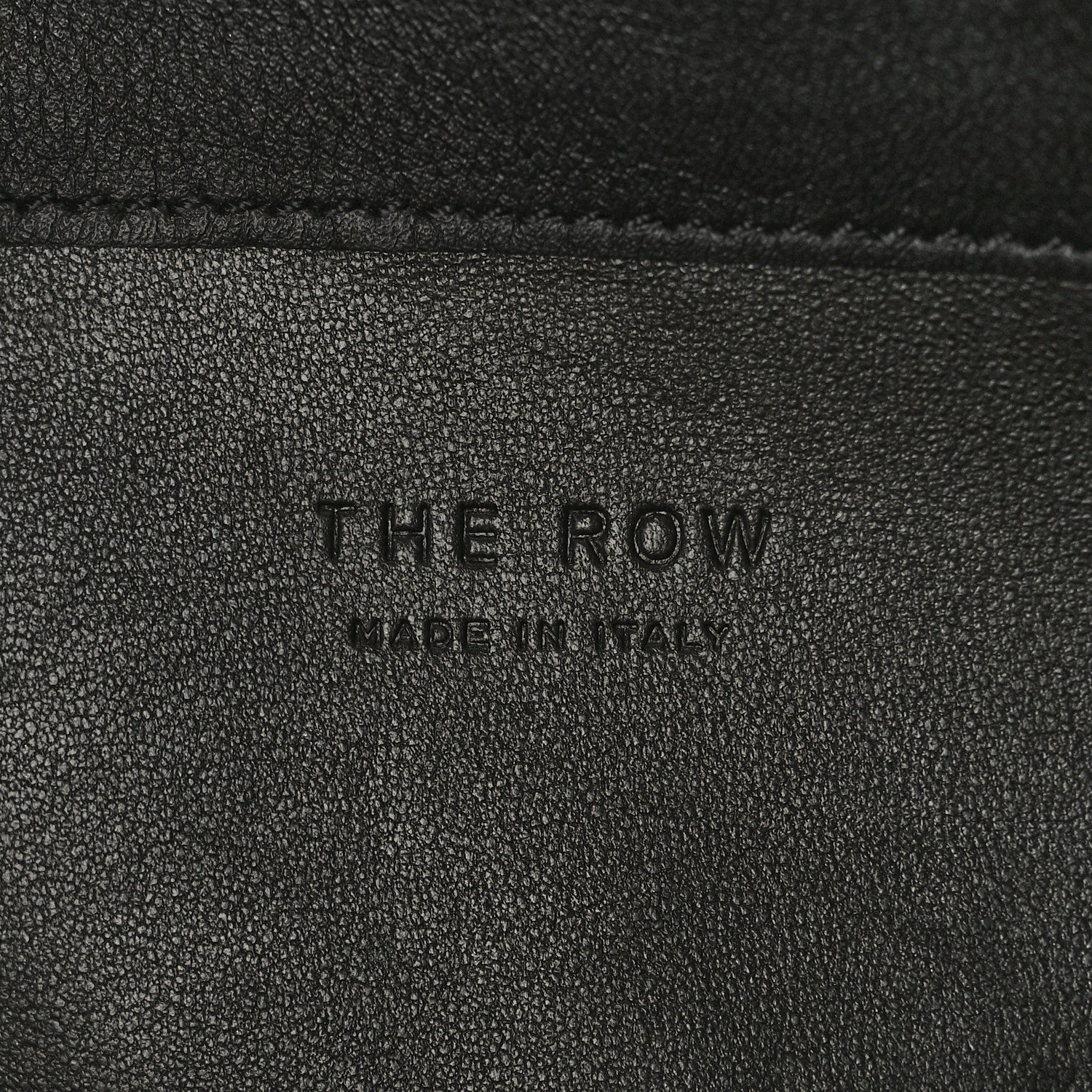 The Row Calfskin Pocket Crossbody Black 6 of 9