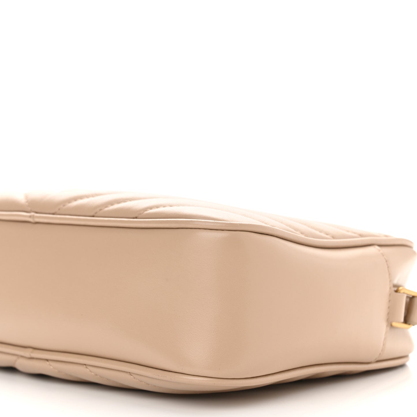 Calfskin Matelasse Monogram Lou Camera Bag Dark Beige