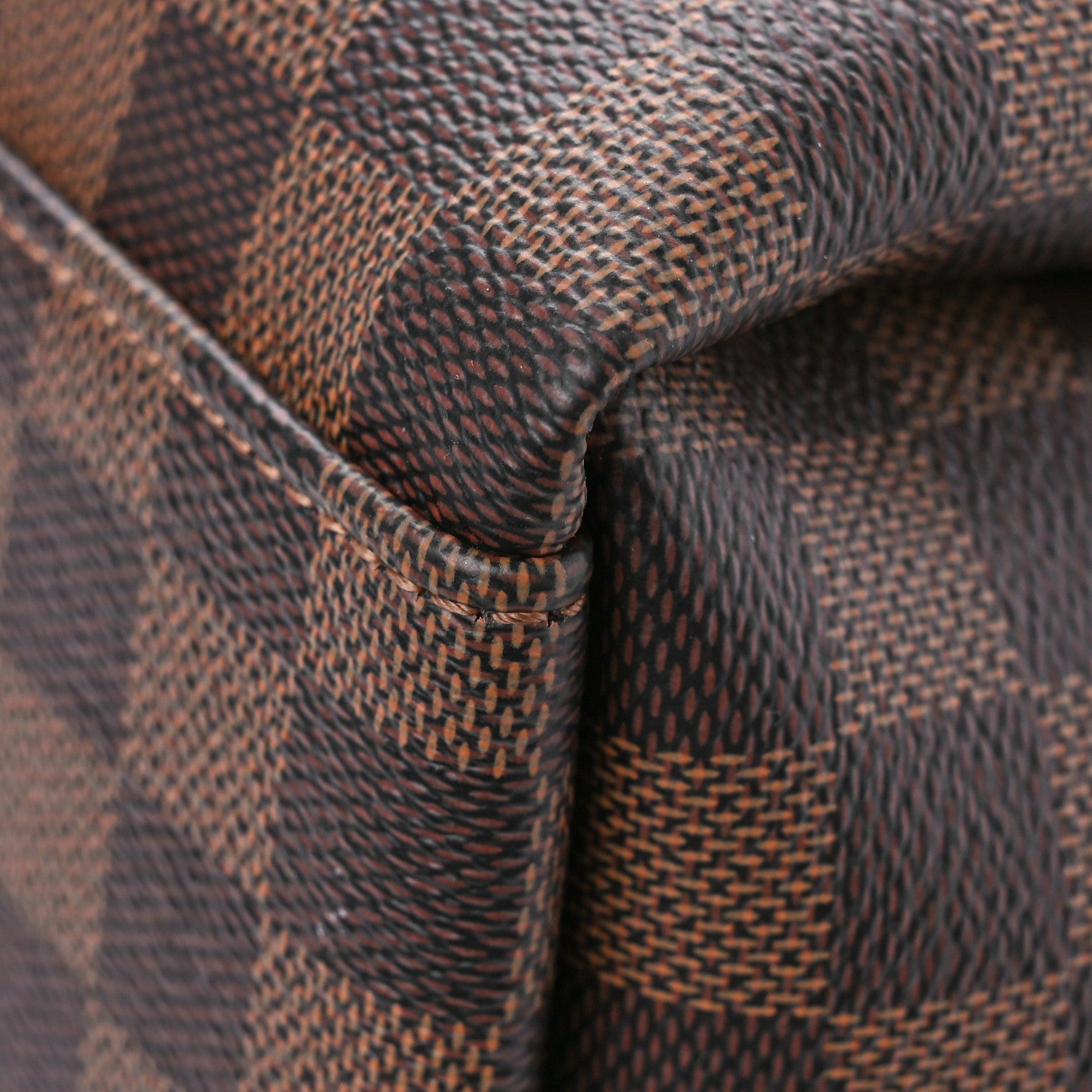 Louis Vuitton Damier Ebene Odeon Tote MM Black 9 of 13