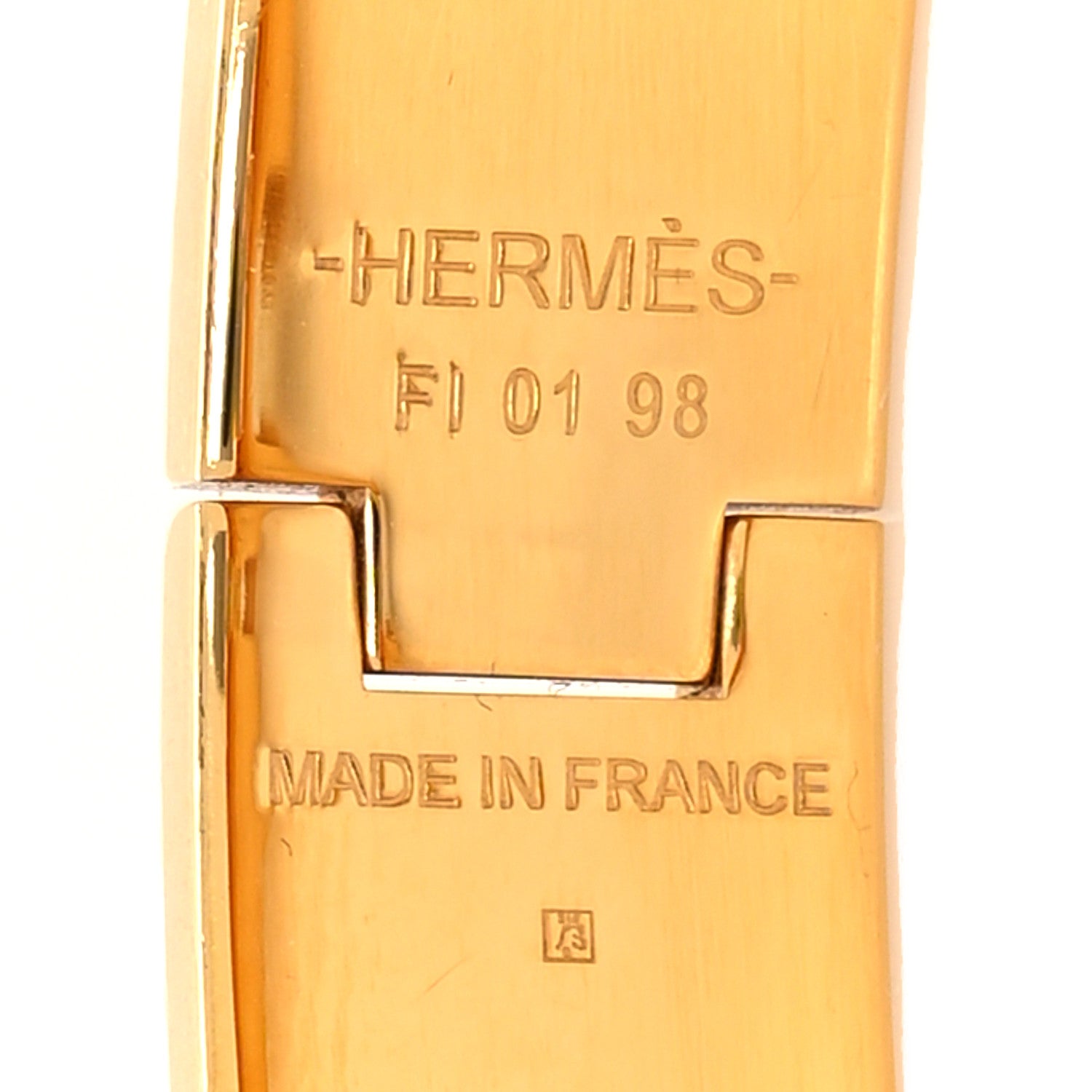 Hermes Enamel Narrow Clic Clac H Bracelet PM Black 5 of 5