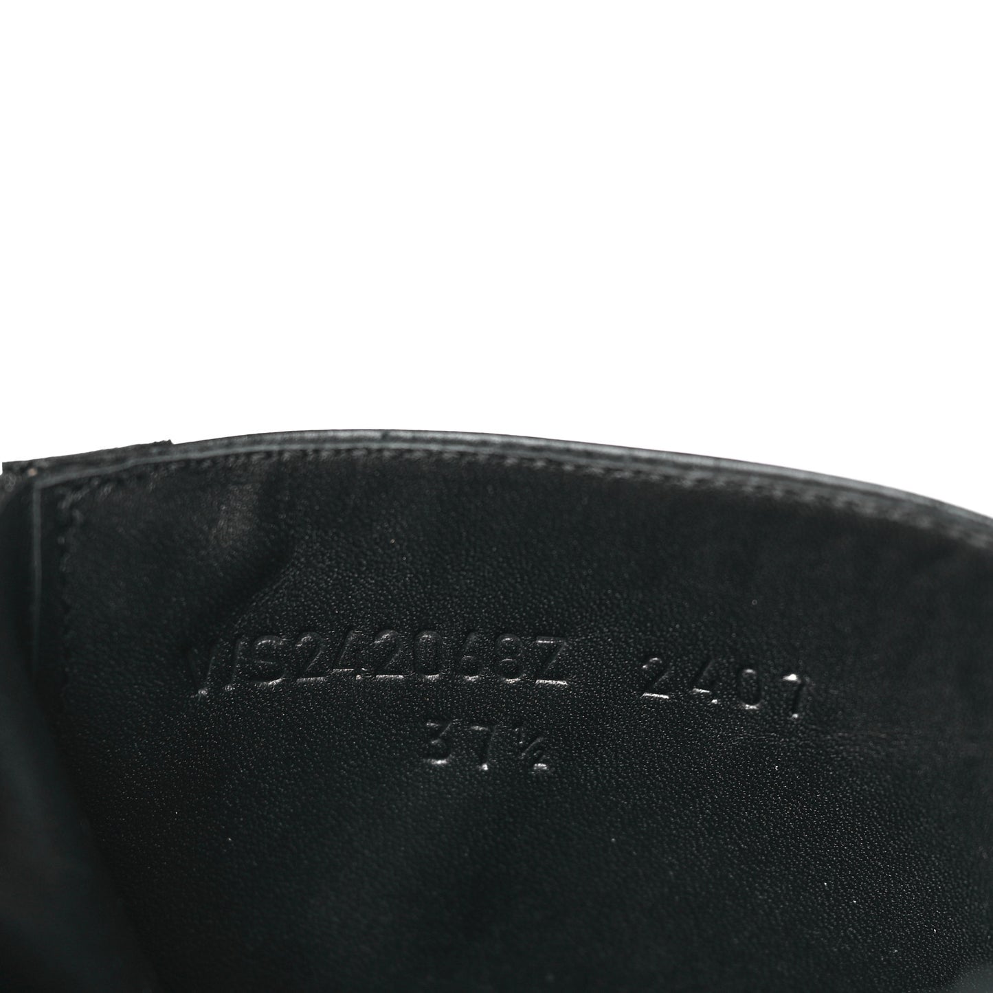 Calfskin Jaime Boots 37.5 Black