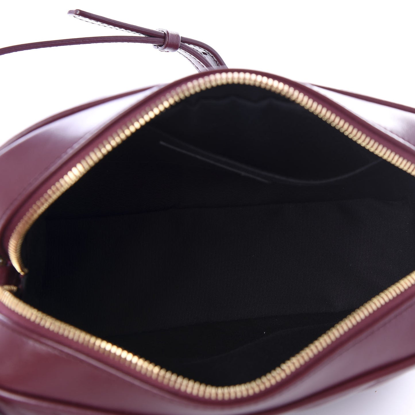 Calfskin Matelasse Monogram Lou Camera Bag Dark Legion Red