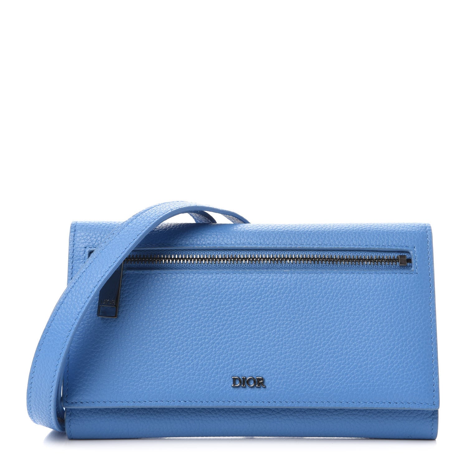 Christian Dior Calfskin Belt Bag Blue 1 of 9