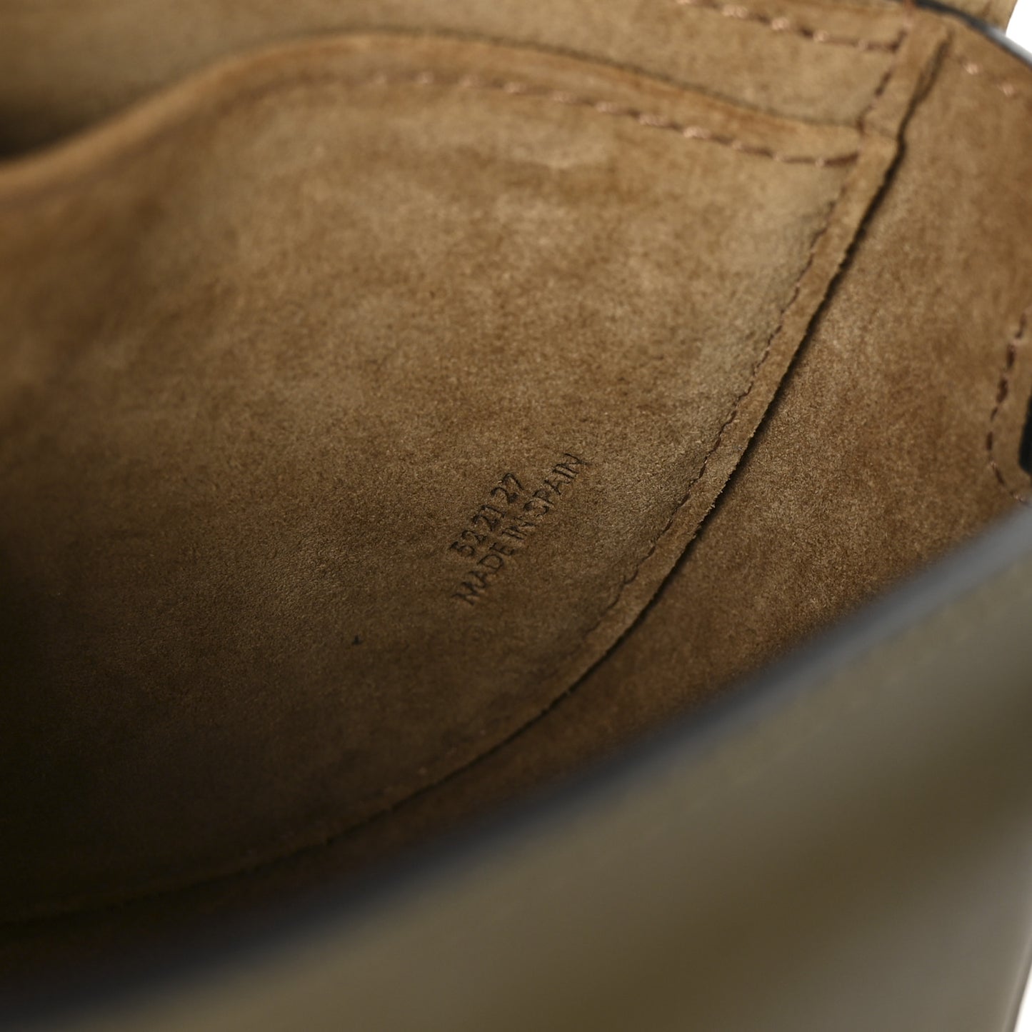 Calfskin Jacquard Mini Gate Dual Bag Autumn Green