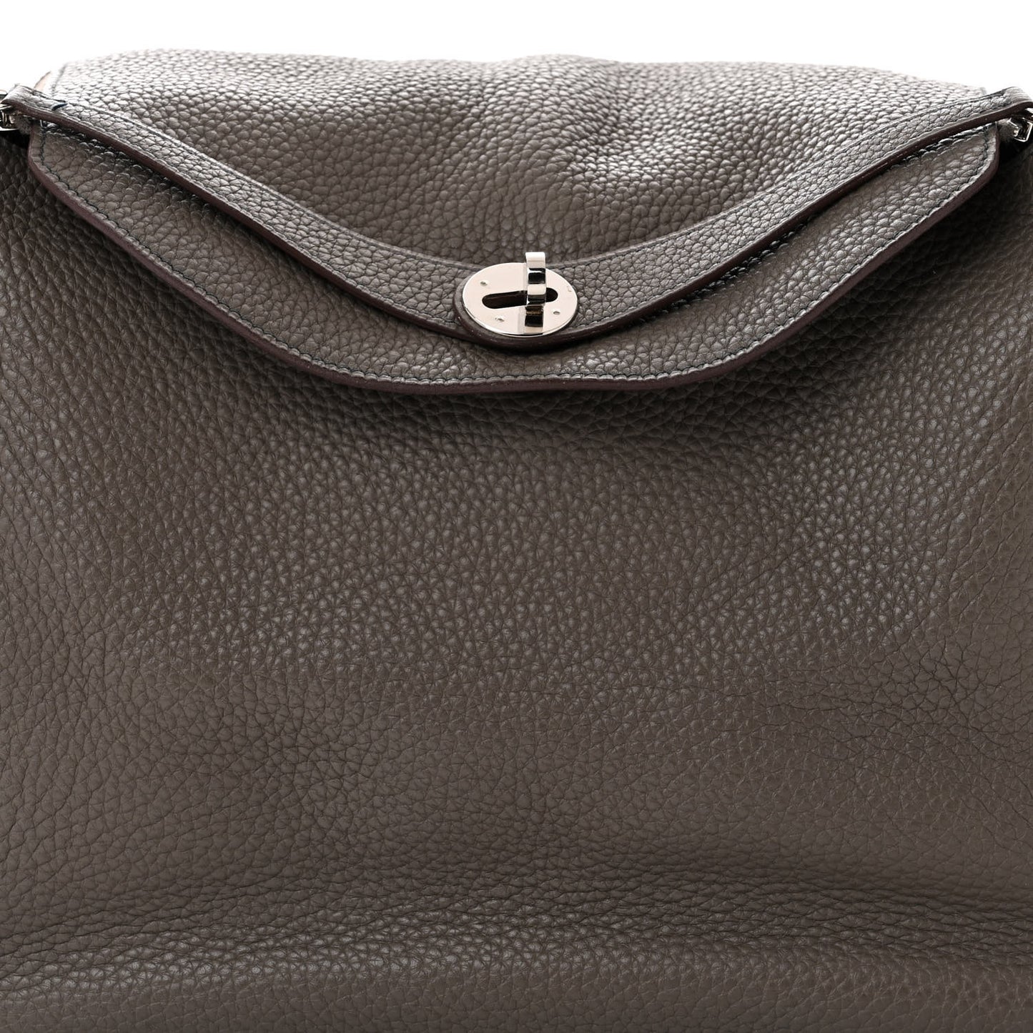 Taurillon Clemence Verso Lindy 34 Etain Bleu Indigo